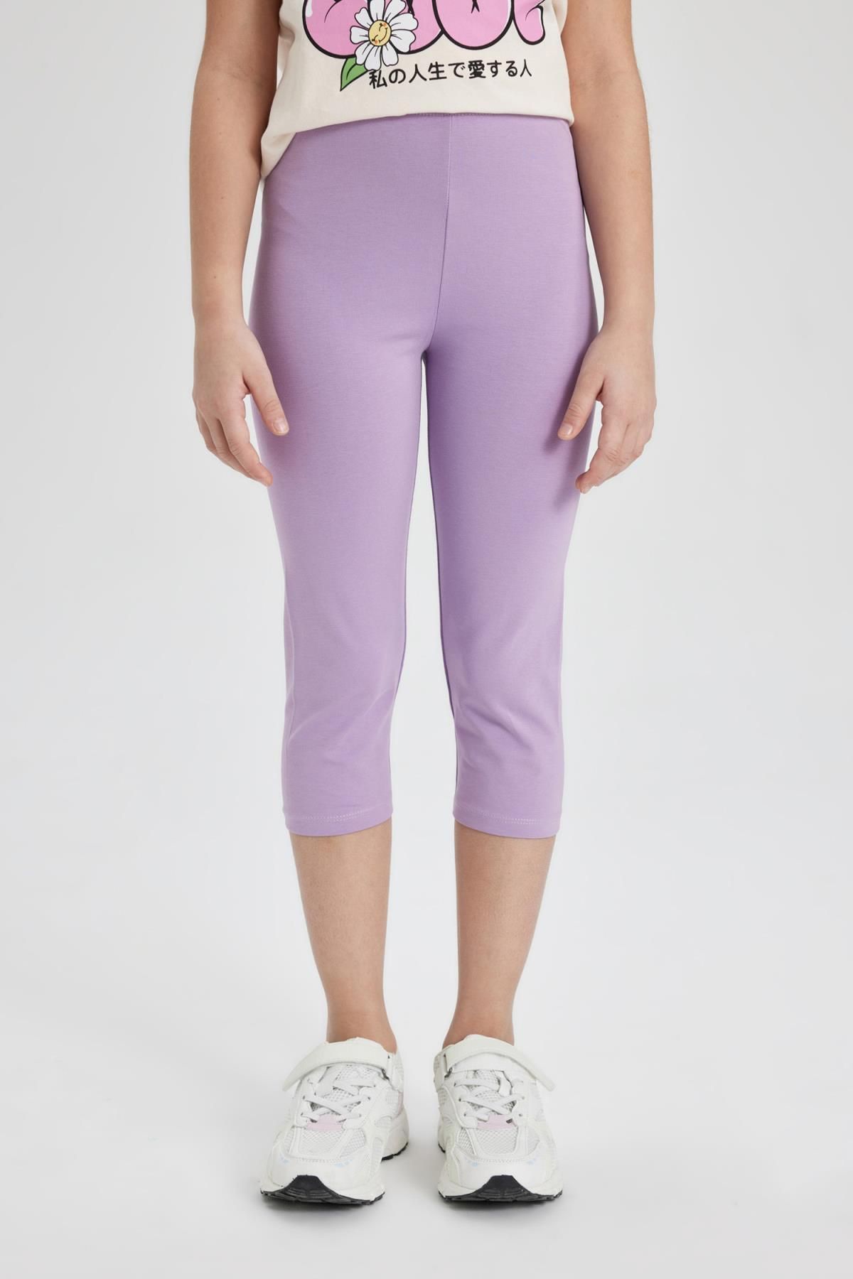 DeFacto-Girl's Midi Basic Solid Tights B5656A824Sm 4
