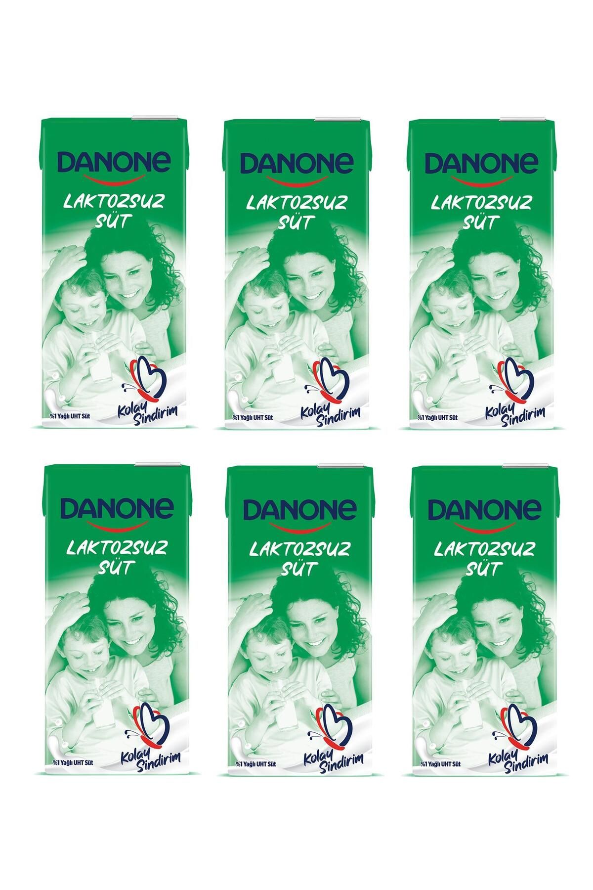 Danone Laktozsuz Süt 1 Lt X 6 Adet