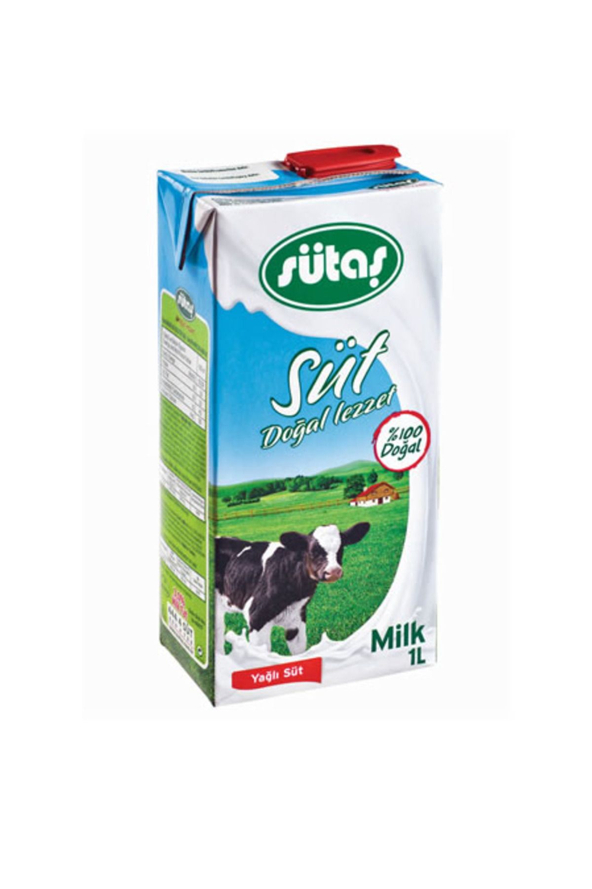 Sütaş Yağlı Süt 1 Lt