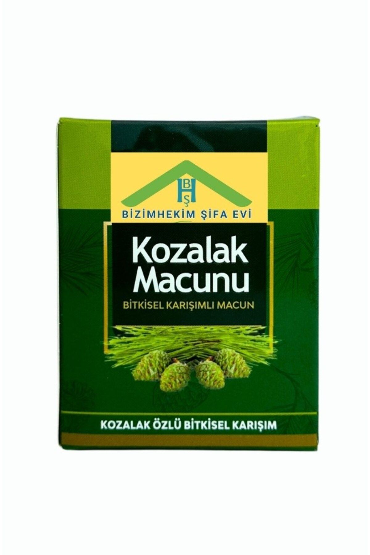 BİZİMHEKİM Kozalak Macunu - Çam Kozalağı Macunu Glikoz İçermeyen C Vitaminli Kozalak Macunu 240 gr
