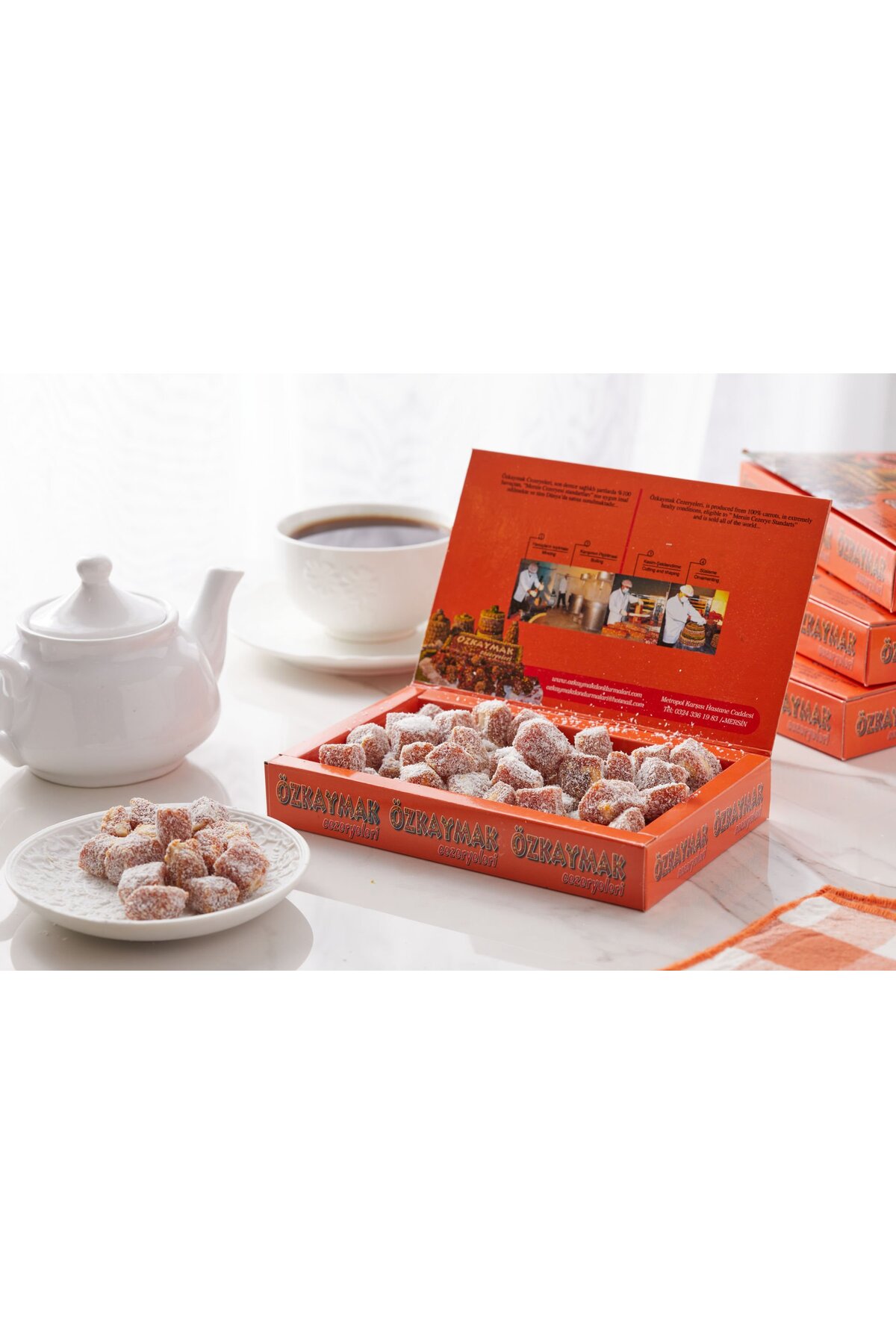 Özkaymak Gıda Fındıklı Küp Cezerye-1000gr