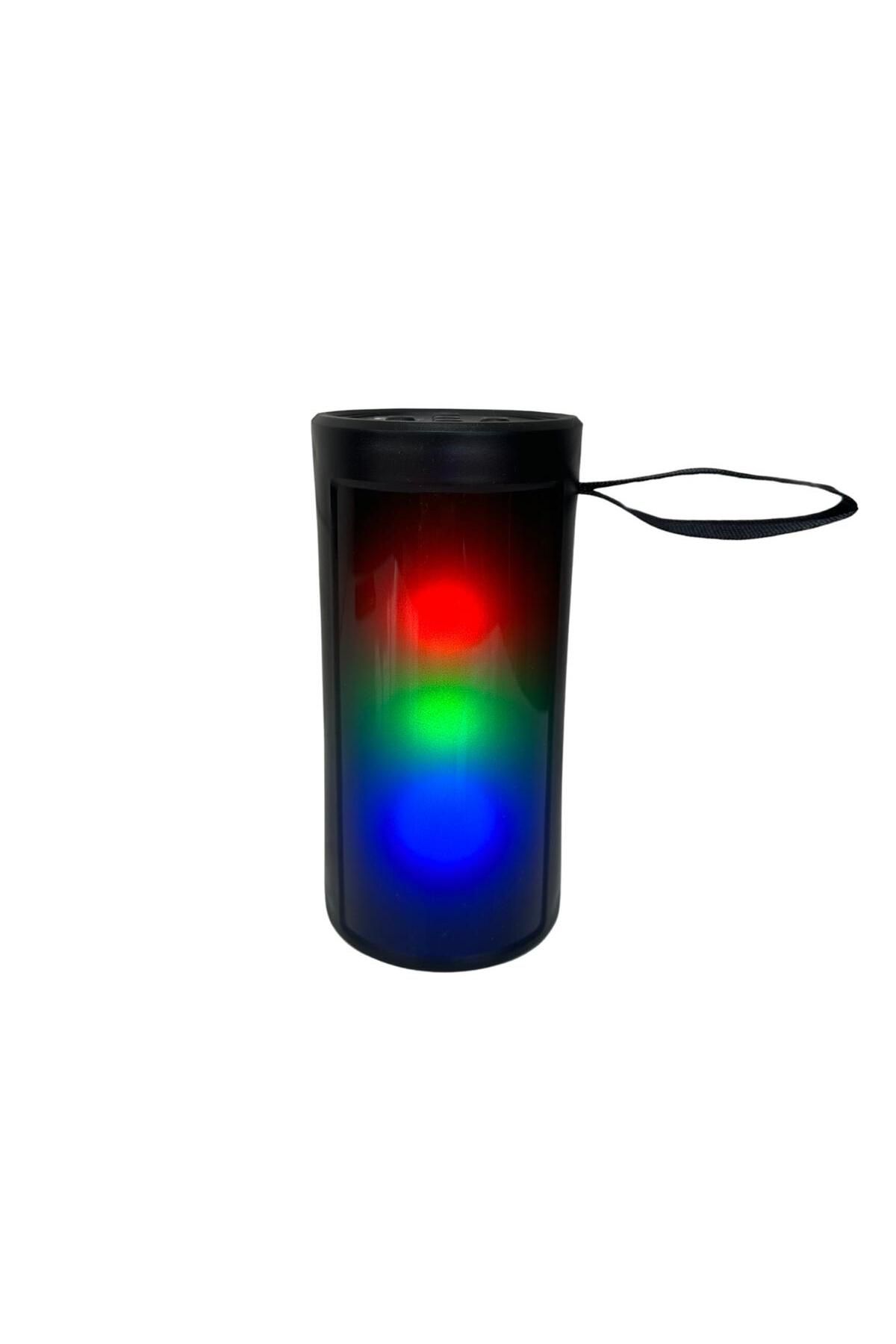 Zqs-1202 Taşınabilir Bluetooth Hoparlör Rgb Işıklı Bluetooth Speaker 5w