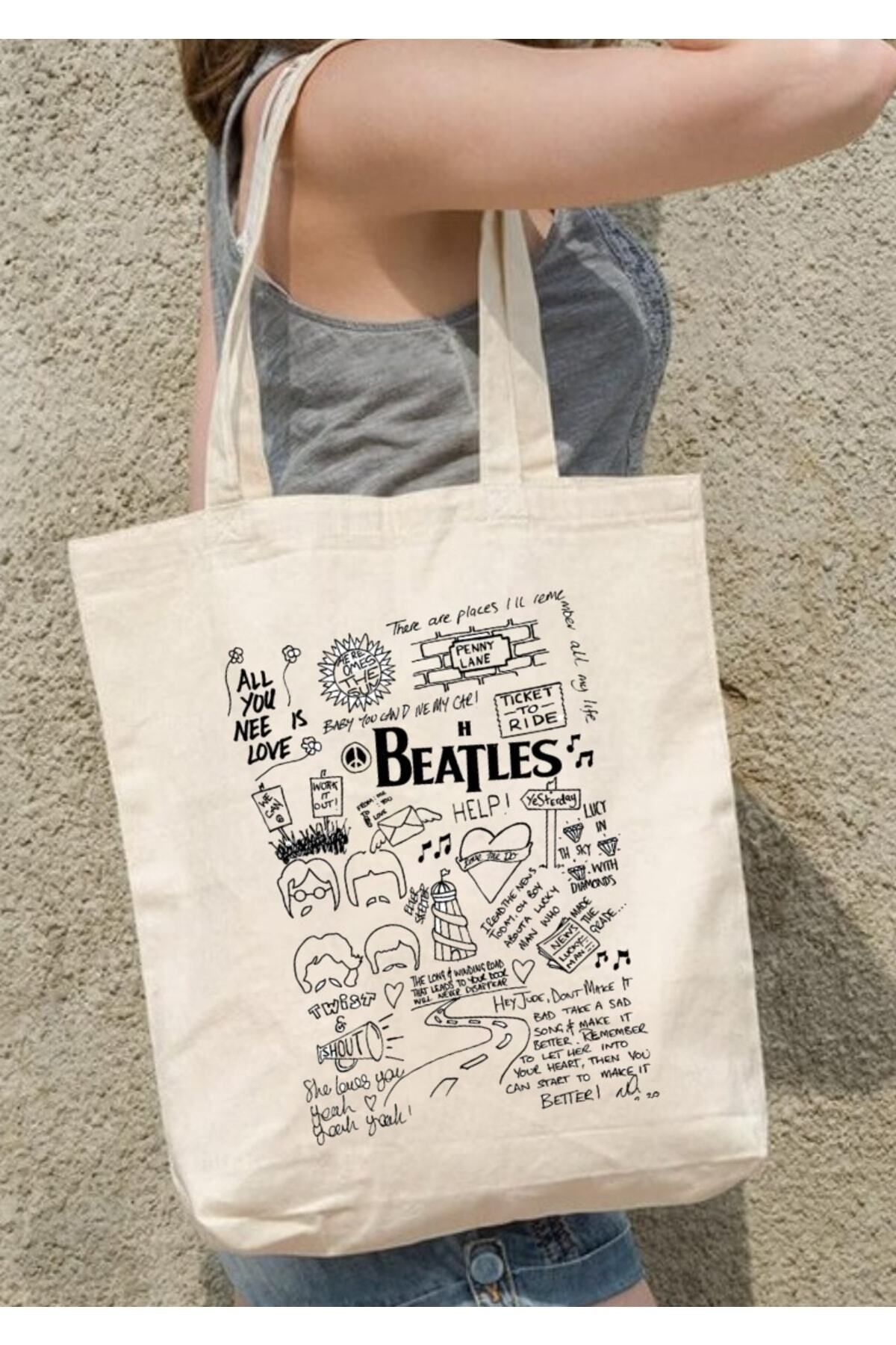 Tote bag the beatles outlet