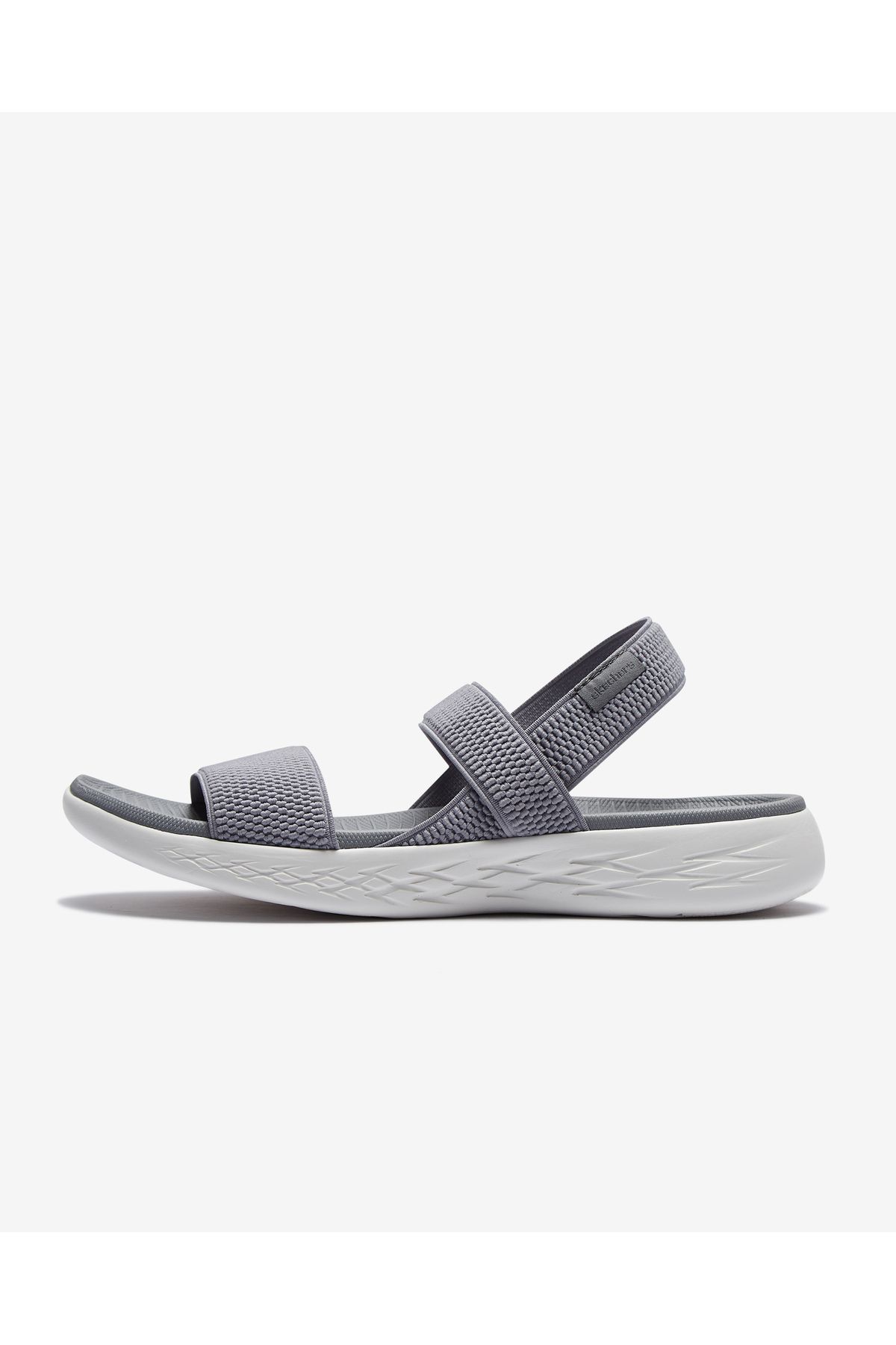 Skechers gray sandals on sale