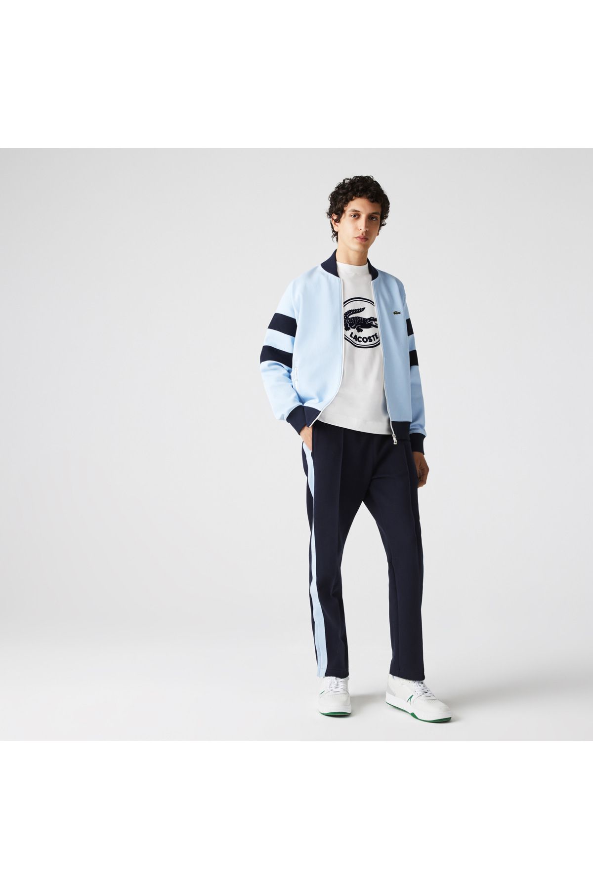 Lacoste Heritage Erkek Regular Fit Lacivert E ofman Alt Fiyat