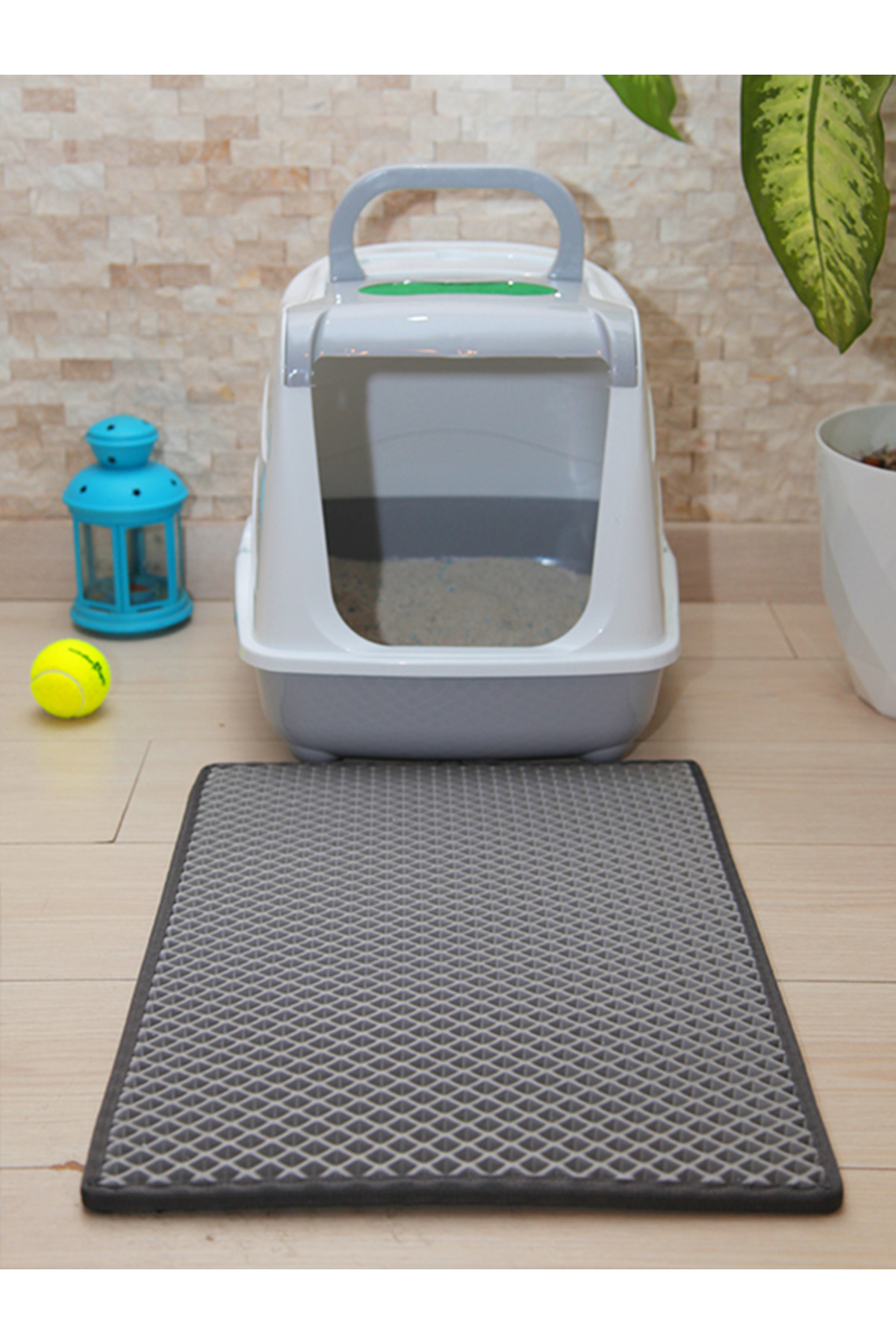 MOD10 40x55 CM KEDİ TUVALETİ ÖNÜ PASPASI KEDİ KUMU PASPASI