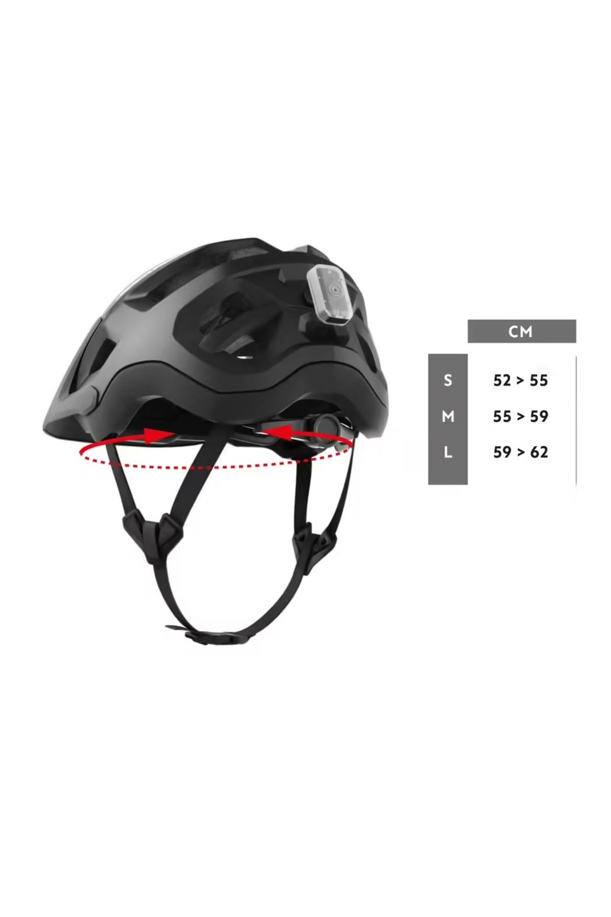 Decathlon Rockrider Expl 500 Unisex Black Mountain Bike Helmet Trendyol