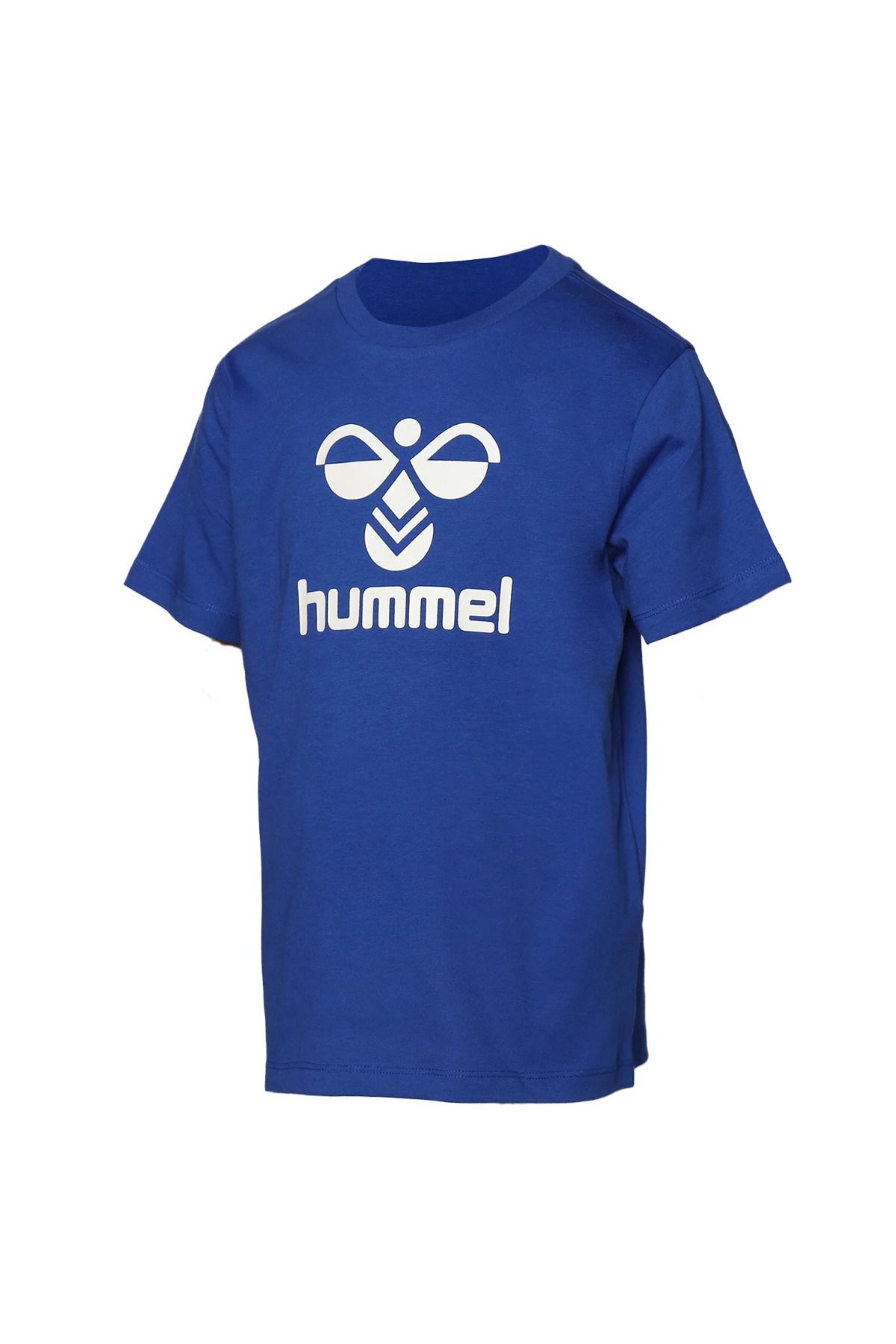 hummel لورن بچه ها یقه آبی دور t -shirt