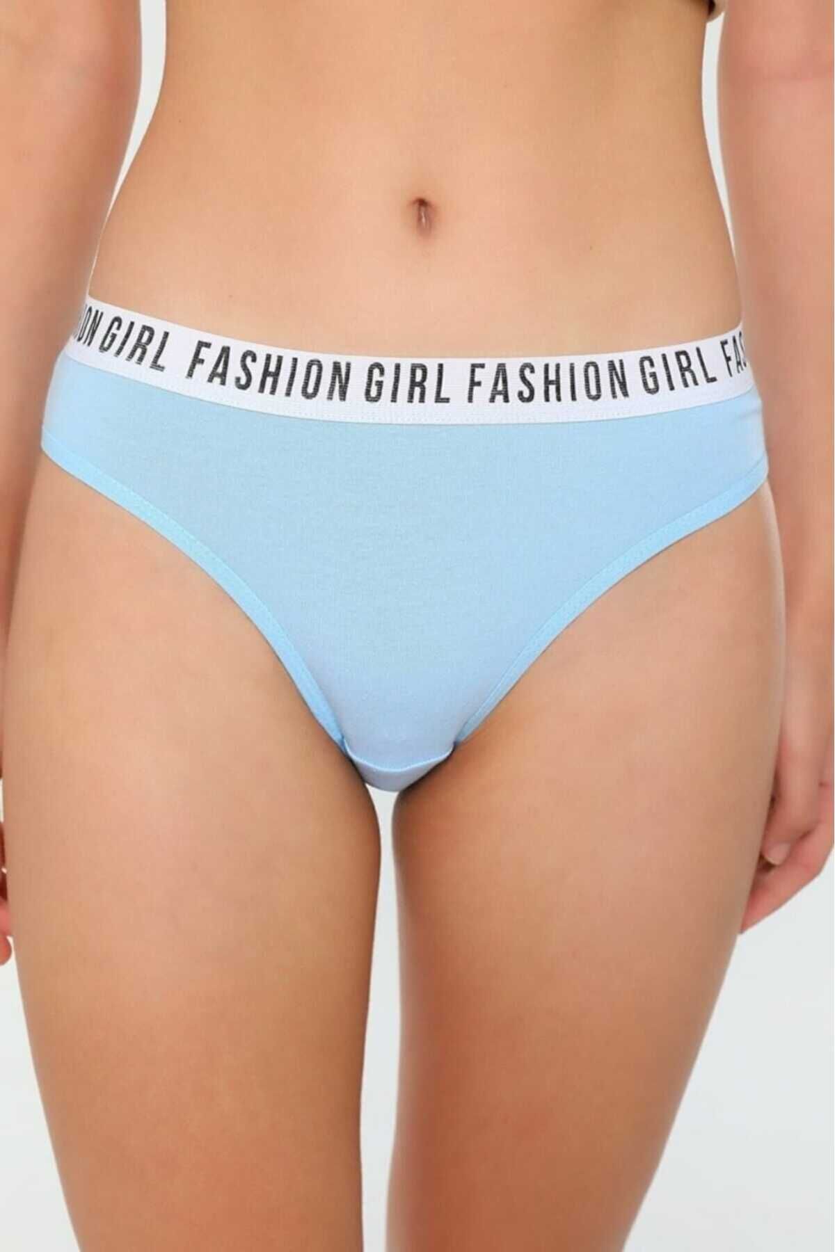 Tutku-Women's Bikini Panties Mixed Color Pack 6 Pieces 2