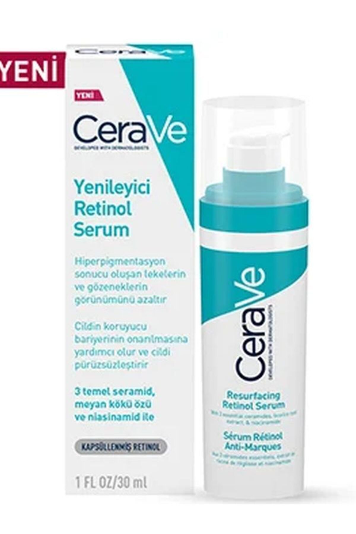 CeraVe سرم بازسازی رتینول ۳۰ میلی لیتر