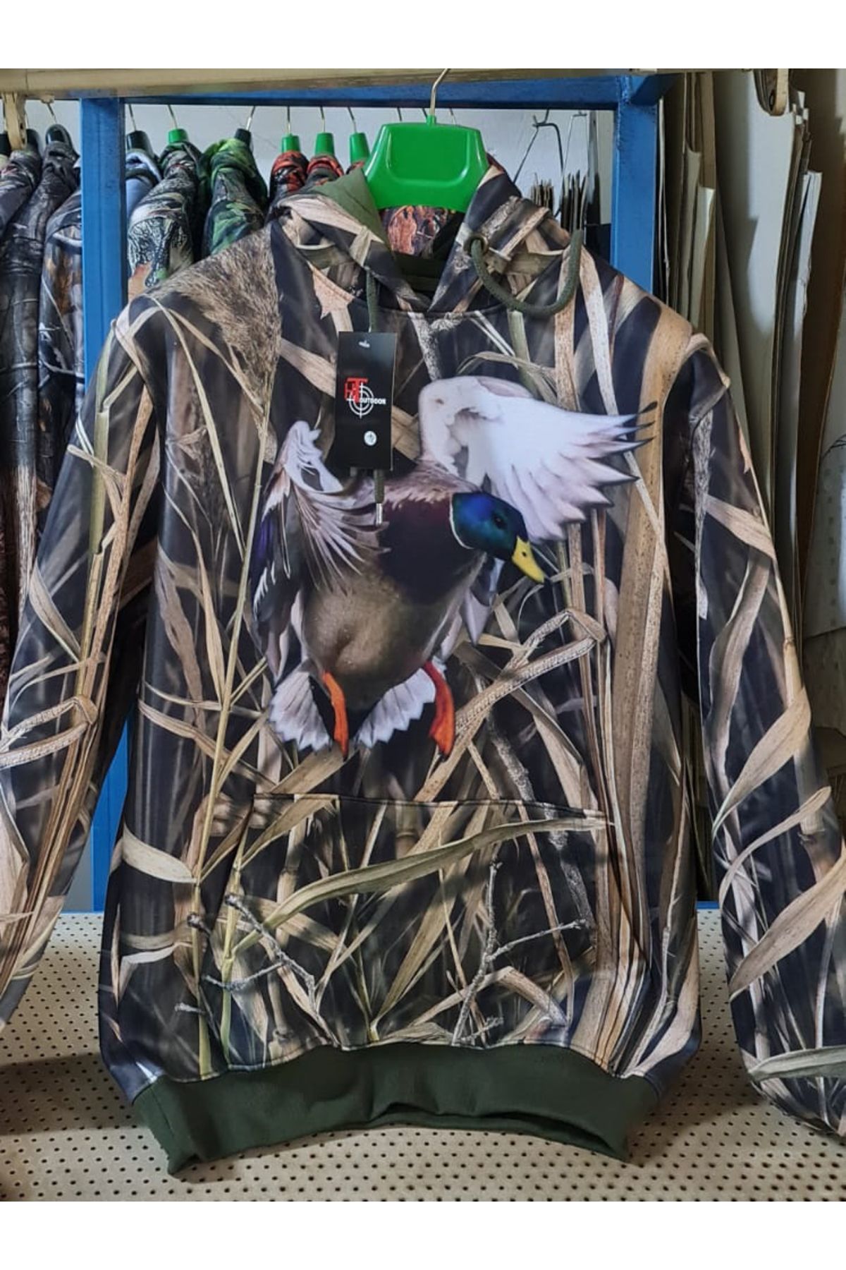 Butik-Saz pattern duck with fleece 2