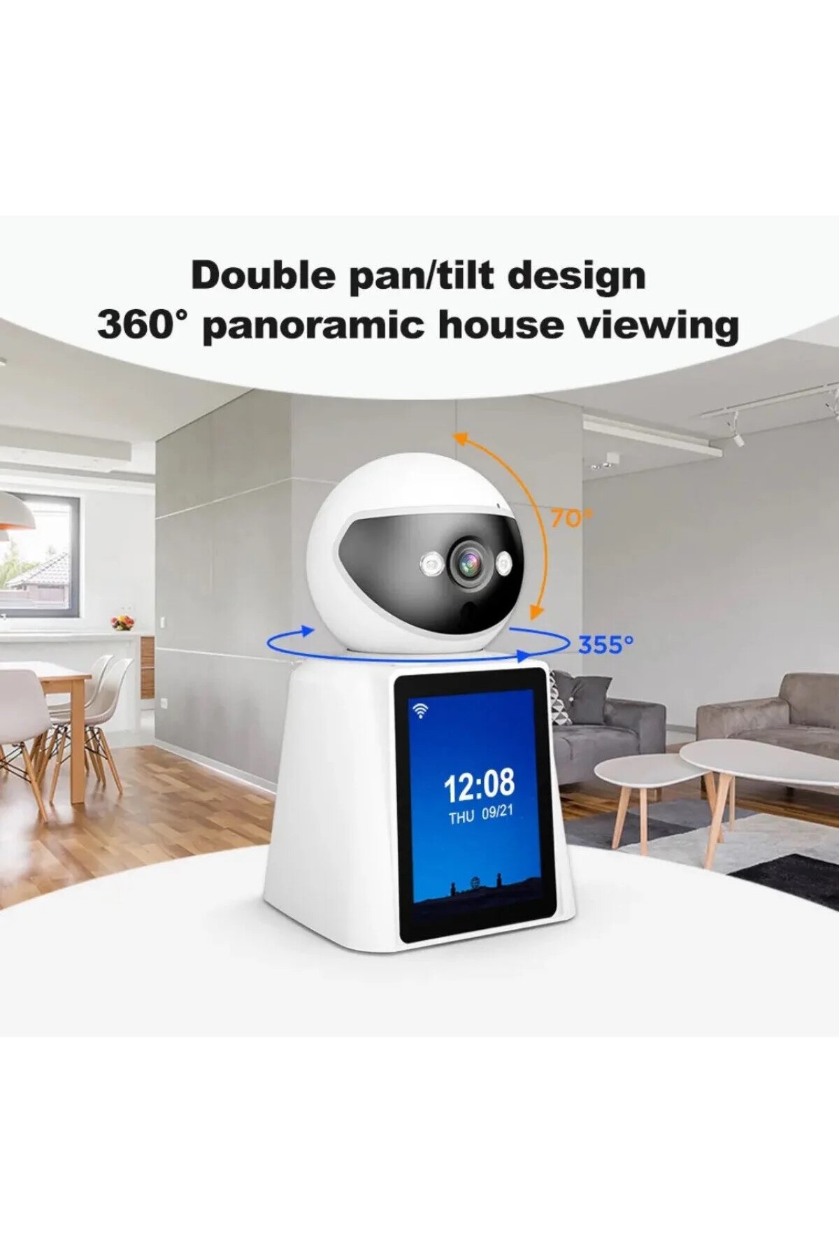 Blic 1080p Bebek Çocuk İzleme Kamerası My baby Home Security Camera Ev Güvenlik Kamerası Uygulamalı fotoğrafı 2 (önizleme)