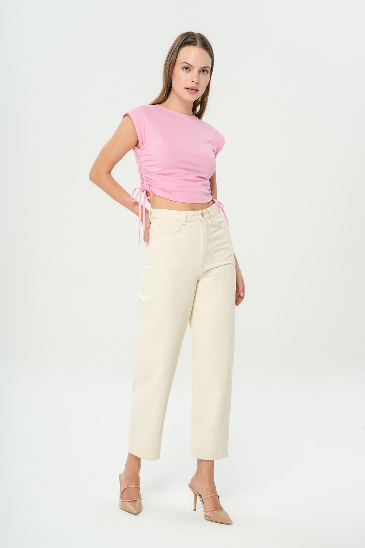 ariana ekru le pantalon de mom jean c 4525 131
