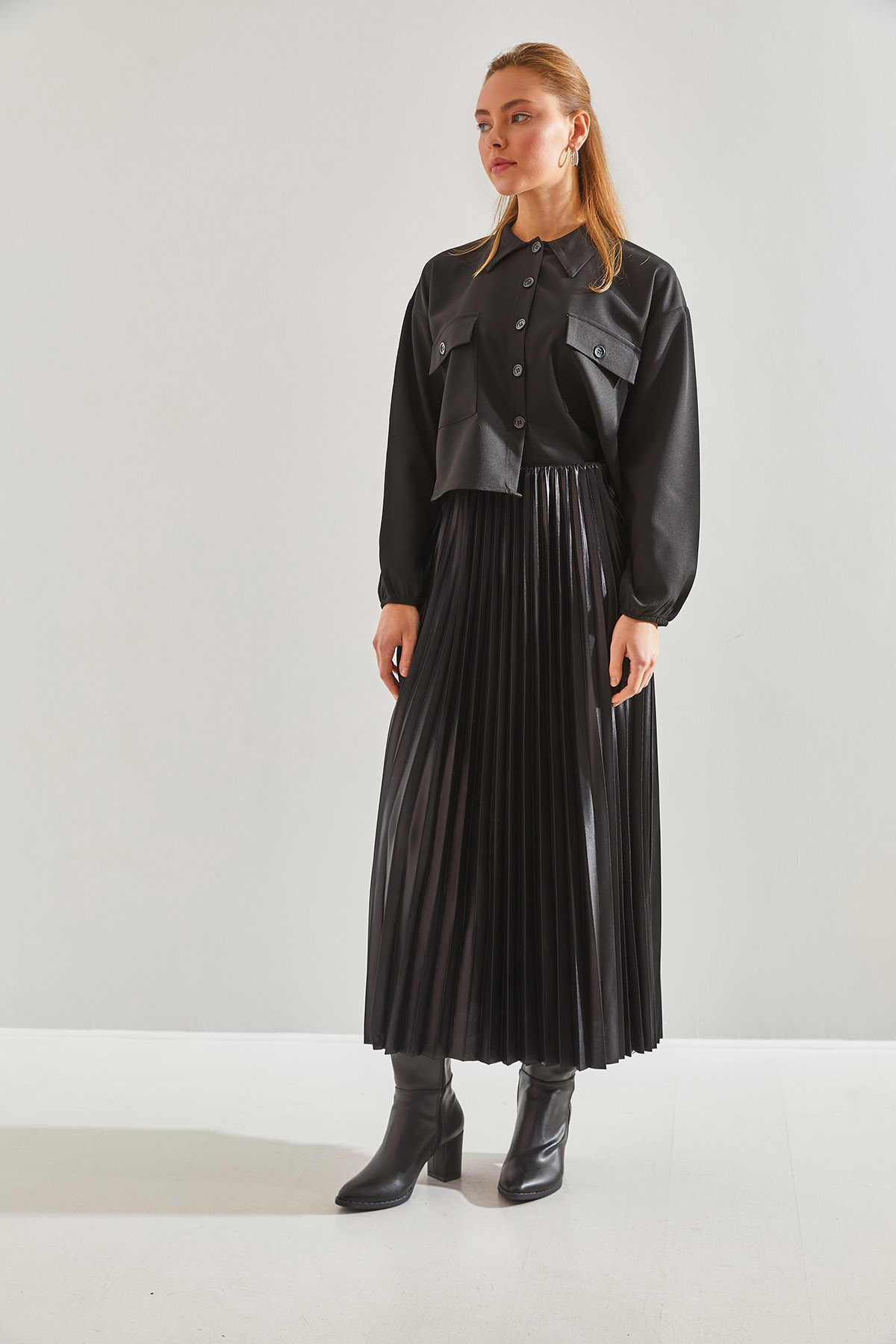 لباس زنانه لوکی مودست | 60151019 Bianco Lucci Modest - Image 5