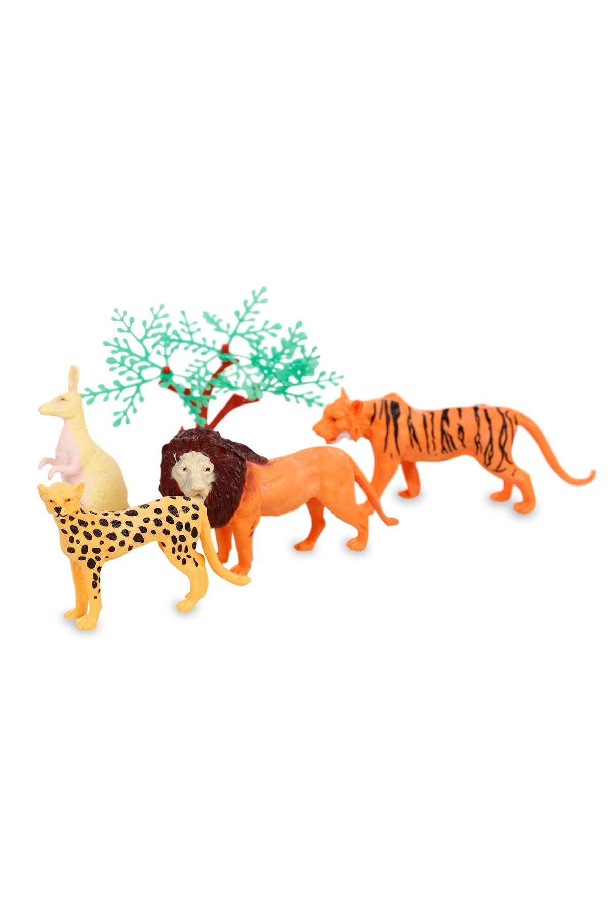 can oyuncak Vahşi Hayvanlar Figür Seti Renkli F9988900124N1
