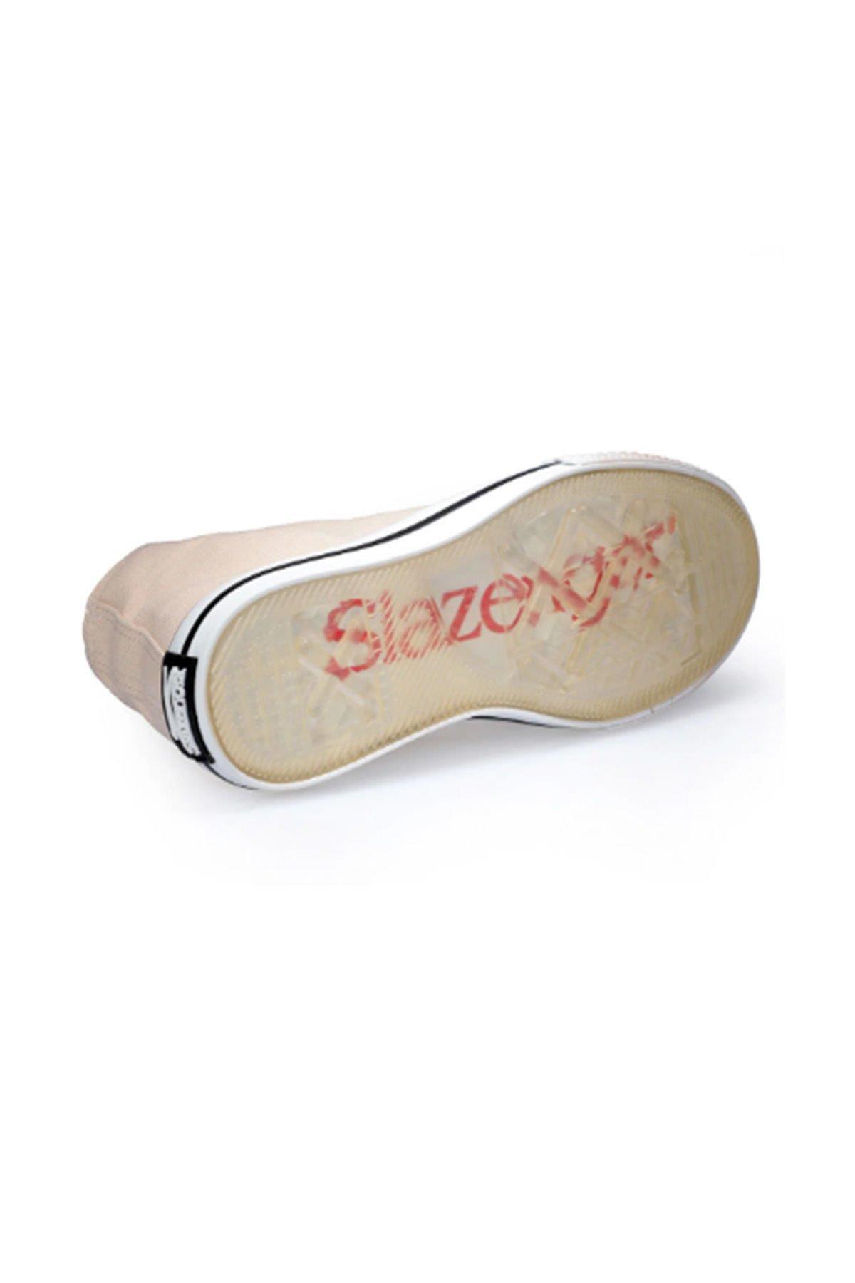 کفش Slazenger روزمره زنانه Scholl Sa12lk067y-120beige اورجینال - تصویر 4