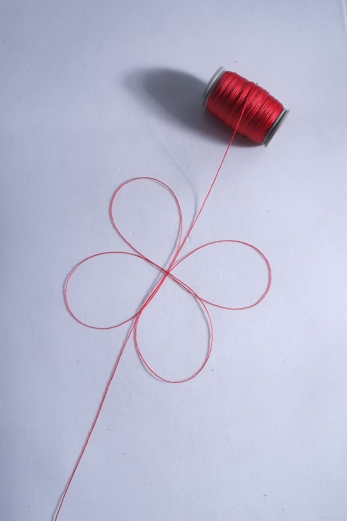 50 Metre Kırmızı Renk 0.3 Mm Ince Tesbih Ipi