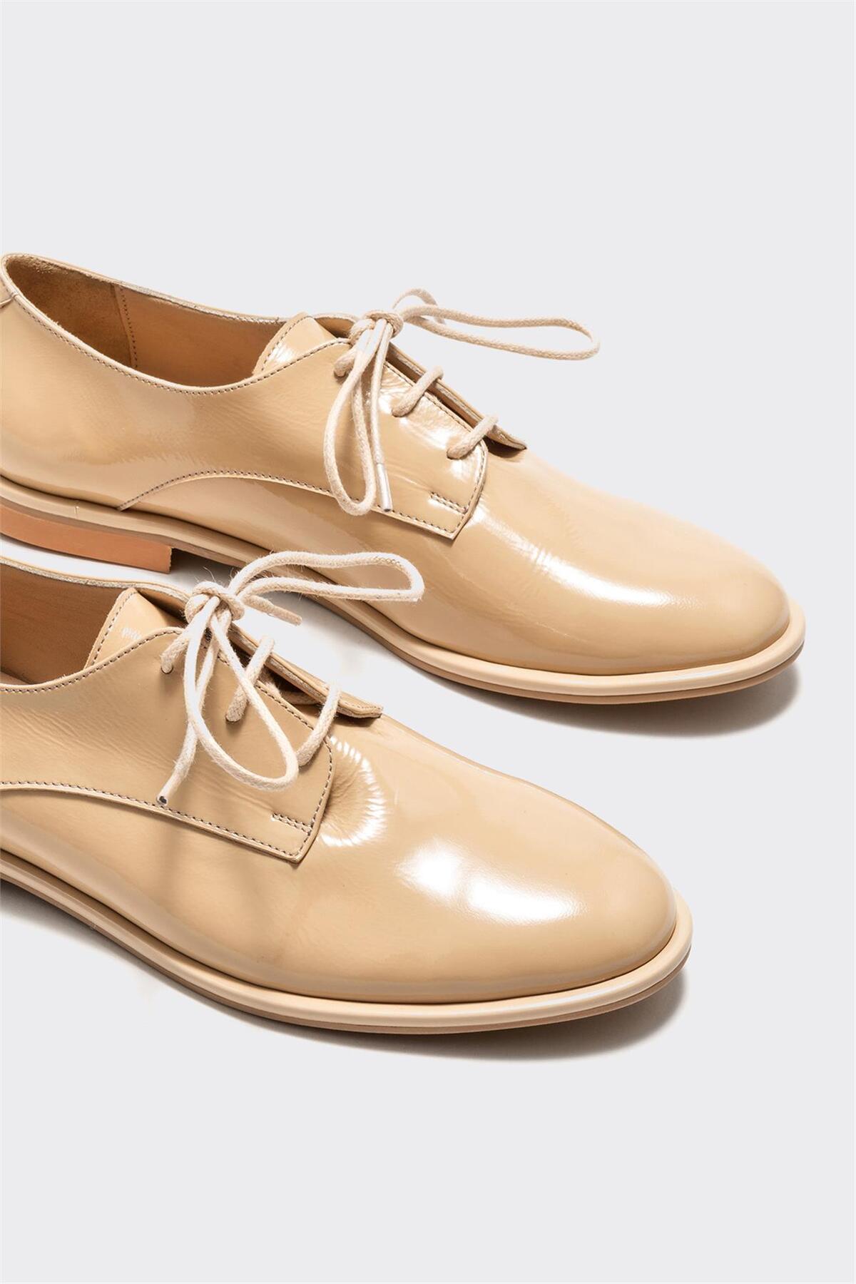 آکسفورد Elle اورجینال زنانه برند ایله ARIAS Natural Leather Women's Oxfrod - تصویر 3