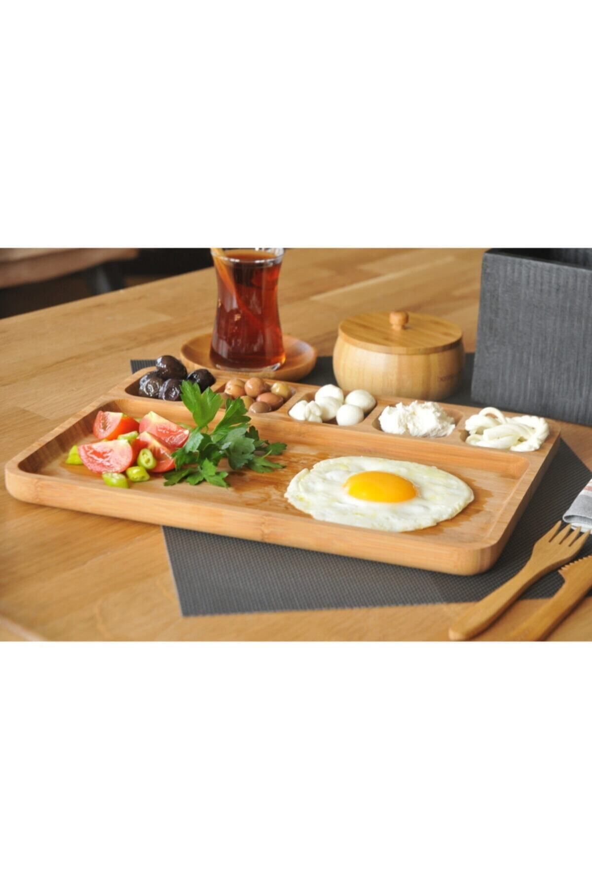 Bambum-Carlin 6 Compartment Serving Plate B2393 3