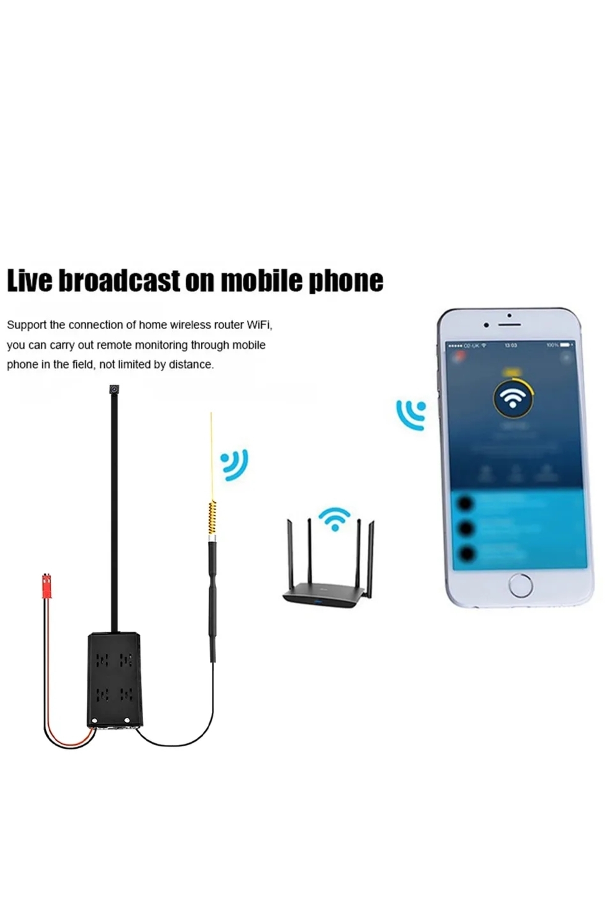 Nanocamcoders 1k 1080p Gizli Mini Wifi Güvenlik Kamerası Mikro