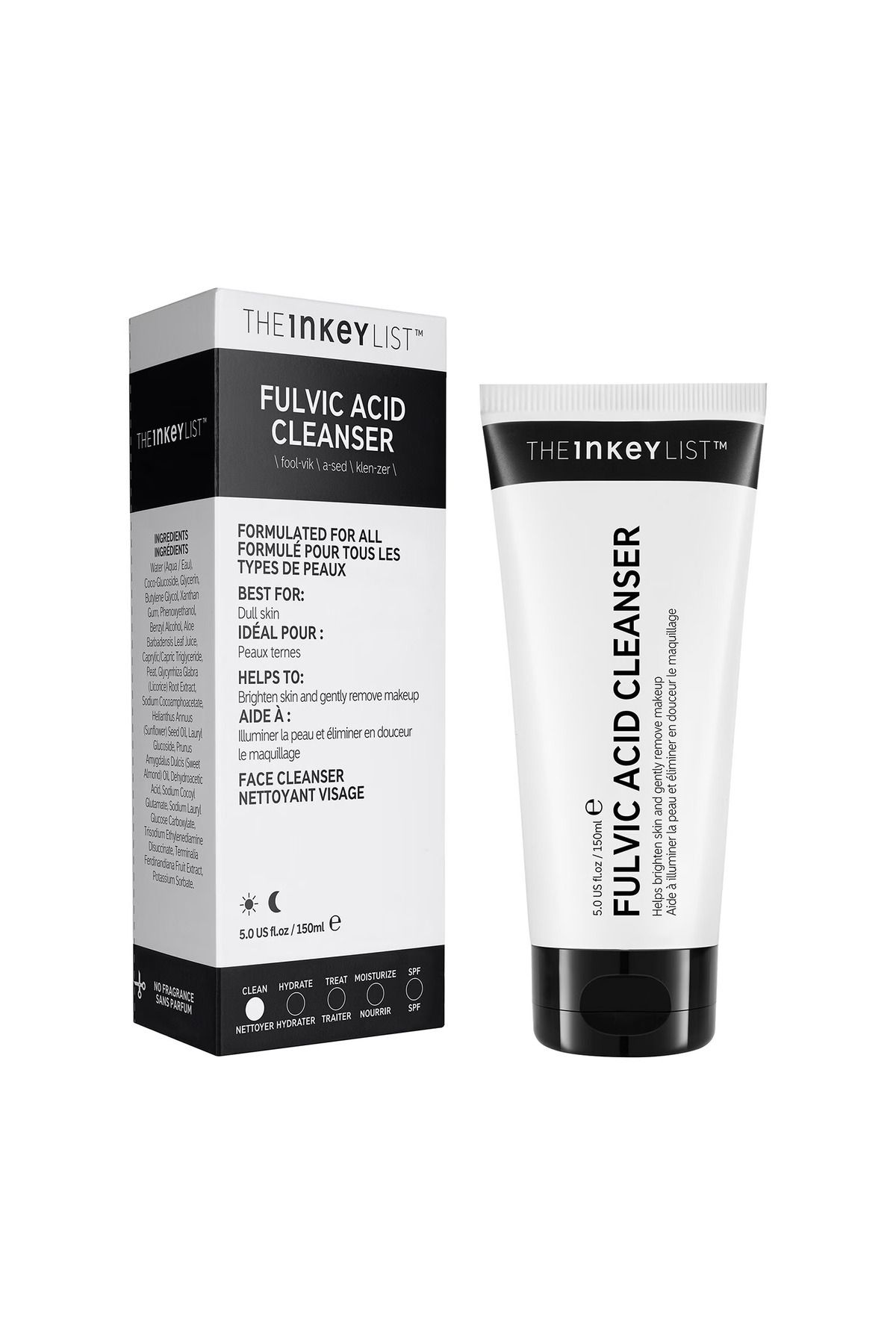 THE INKEY LIST-Purifying Foam Cleanser that Gives Shine to the Skin 150 ML 2