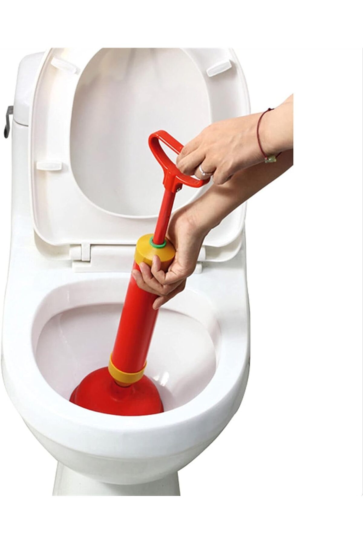 Wc Tuvalet Tıkanıklığı açma Pompası Kauçuk piston Klozet pompası lavabo gider açıcı Pompa
