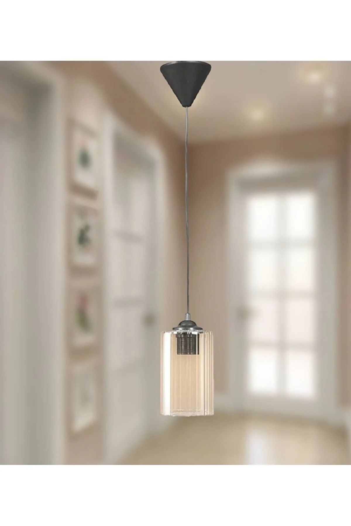 ASPA-Acrylic Honey Foam with Mica Cable - Pendant Chandelier 1