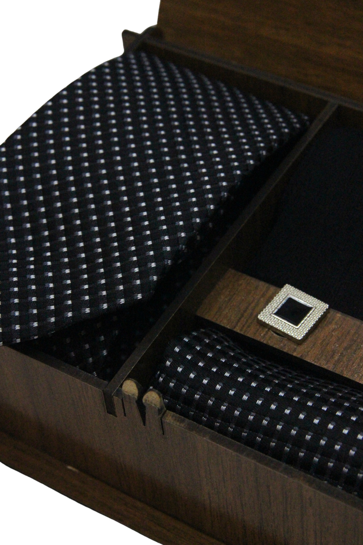 کراوات مردانه مشکی Elegante Cravatte | KTLPRM4 اورجینال - تصویر 2