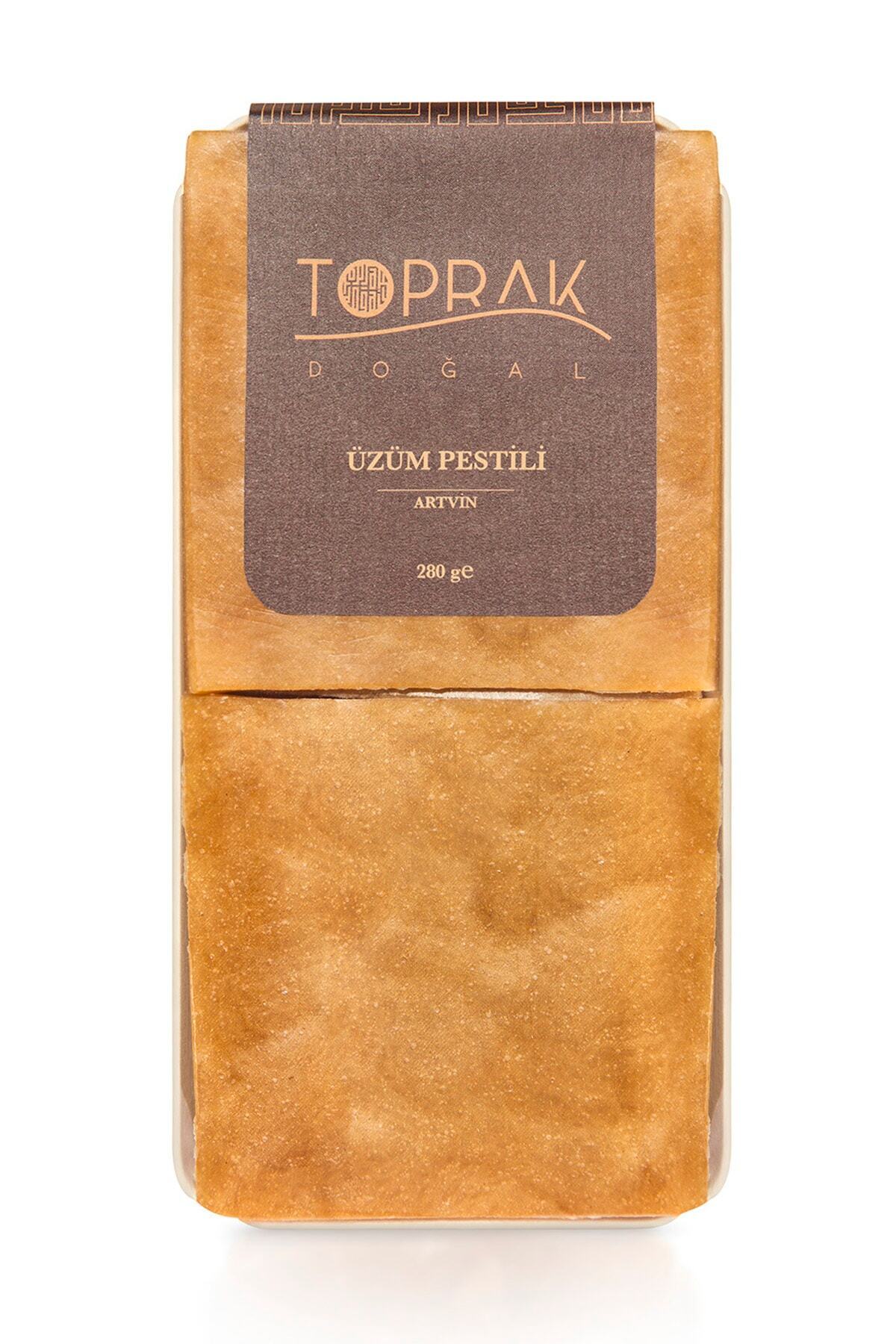 Toprak Doğal Üzüm Pestili 280 G Artvin - Katkısız, Koruyucusuz, Glikozsuz % 100 Doğal Üzüm Pestili
