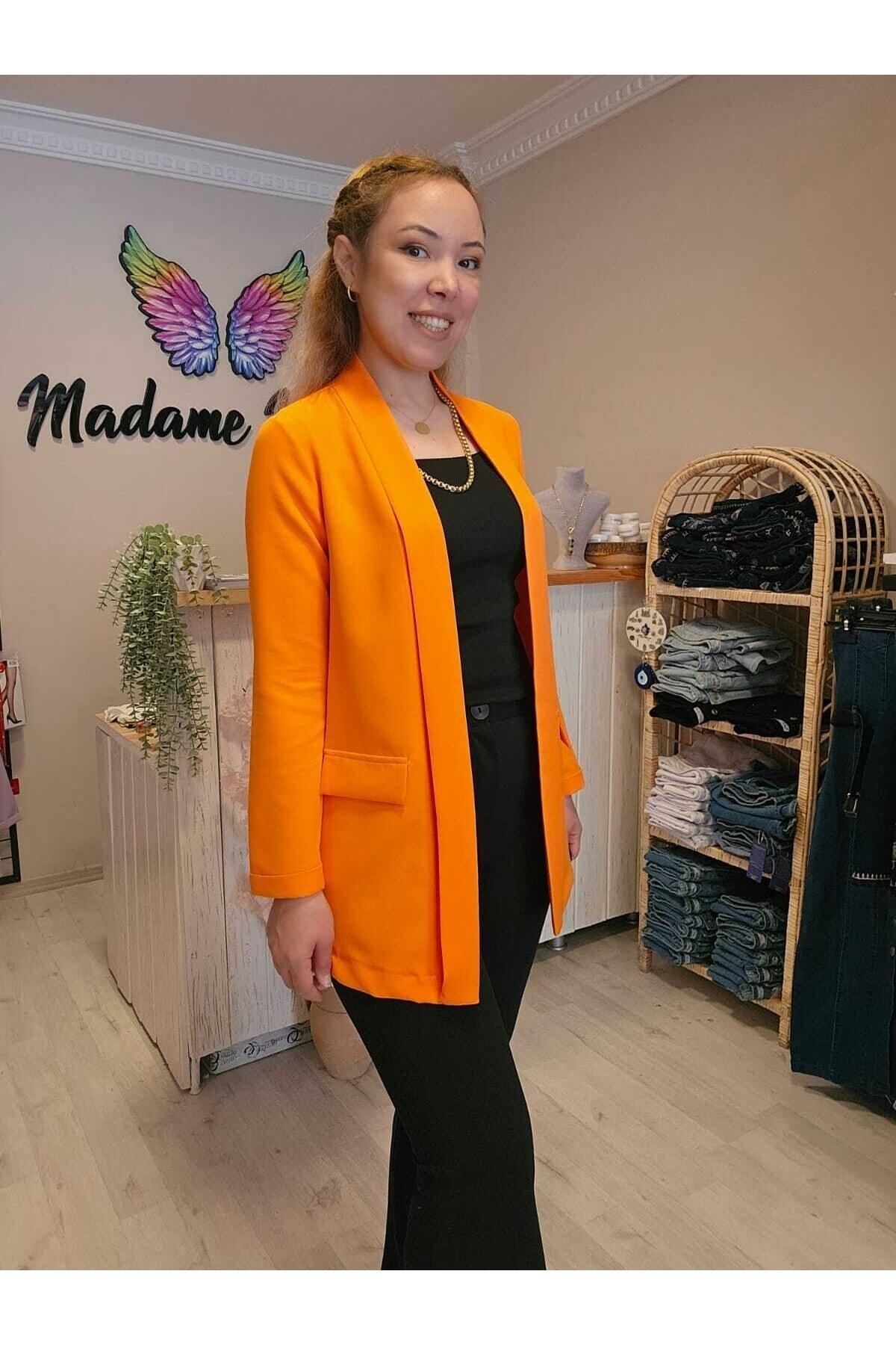 MADAME MELEK Double Duble Blazer Ceket Fiyat Yorumlar Trendyol
