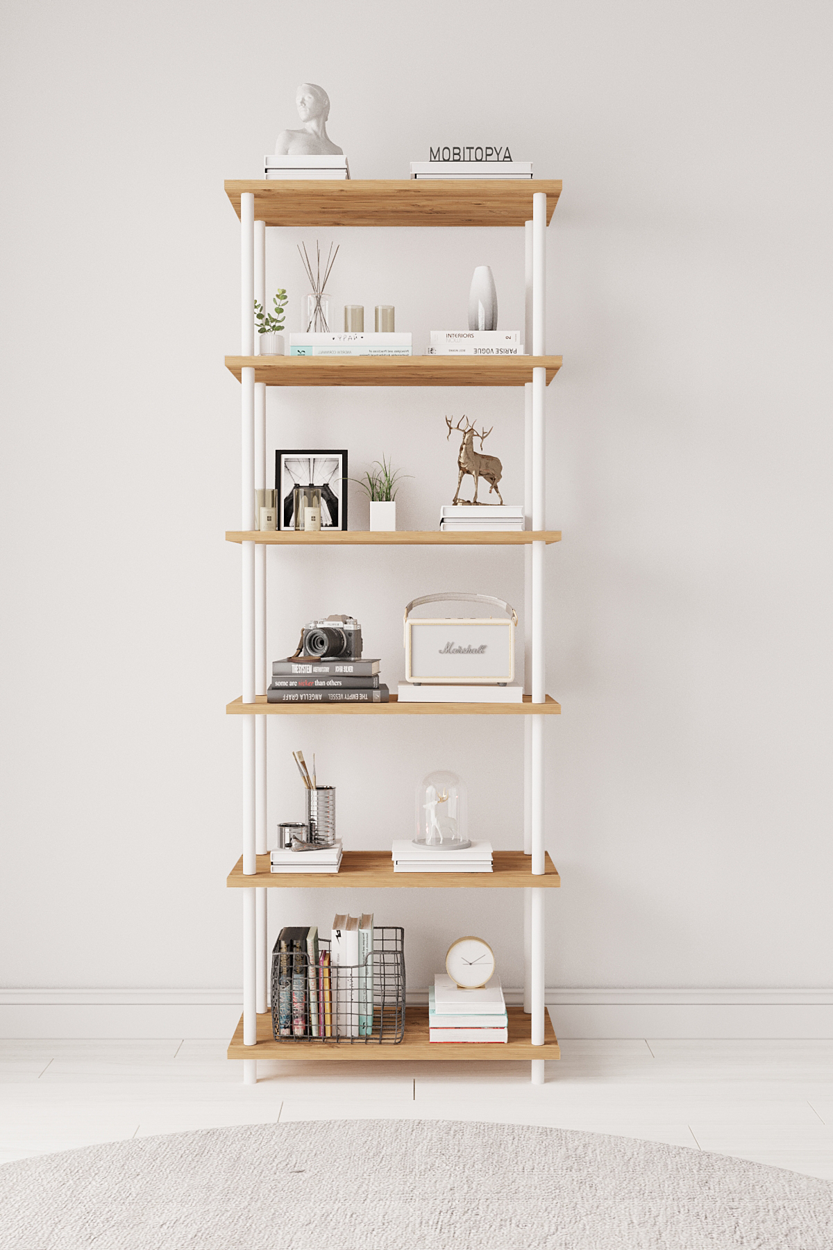Flip Rate 65 Cm Atlantik Pine Library Bd 65*177*29 Cm