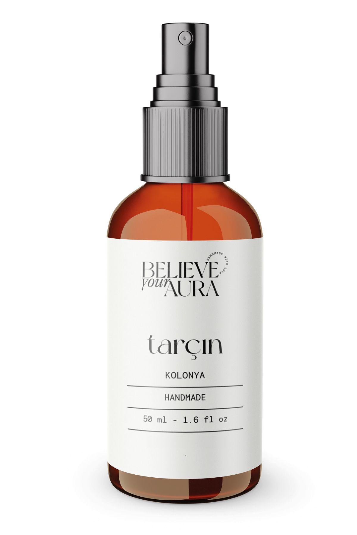 ادکلن دارچین با گلیسیرین گیاهی - 50 میلی لیتر Believe Your Aura