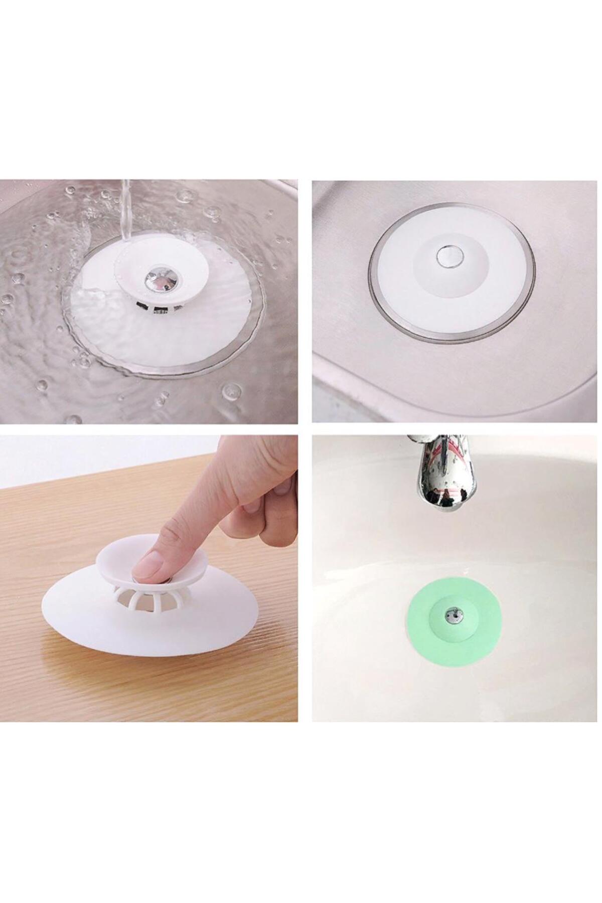 Hayveys Bükülebilir Lavabo Ve Küvet Tıkacı Süzgeç