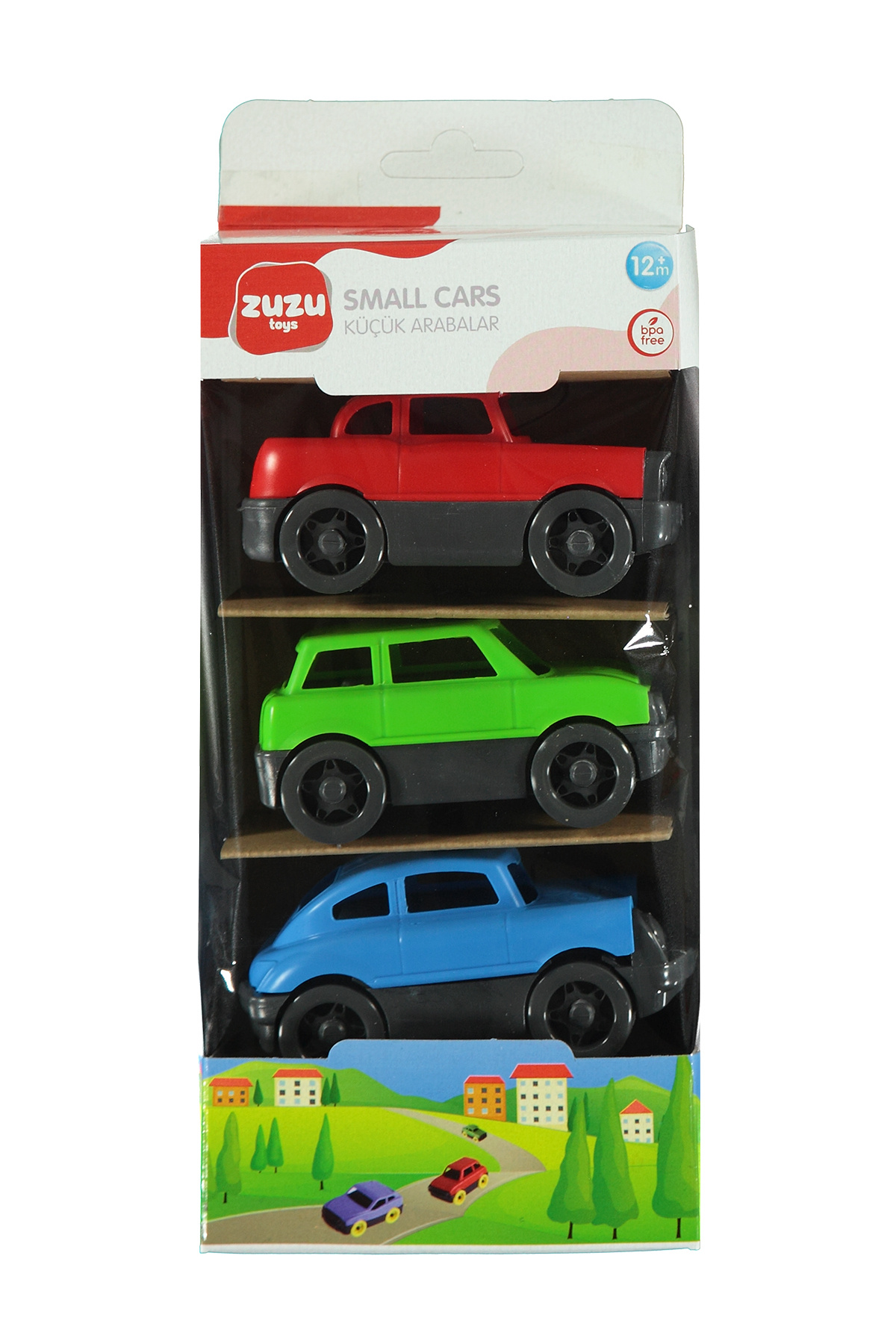 Zuzu 3-Piece Small Cars