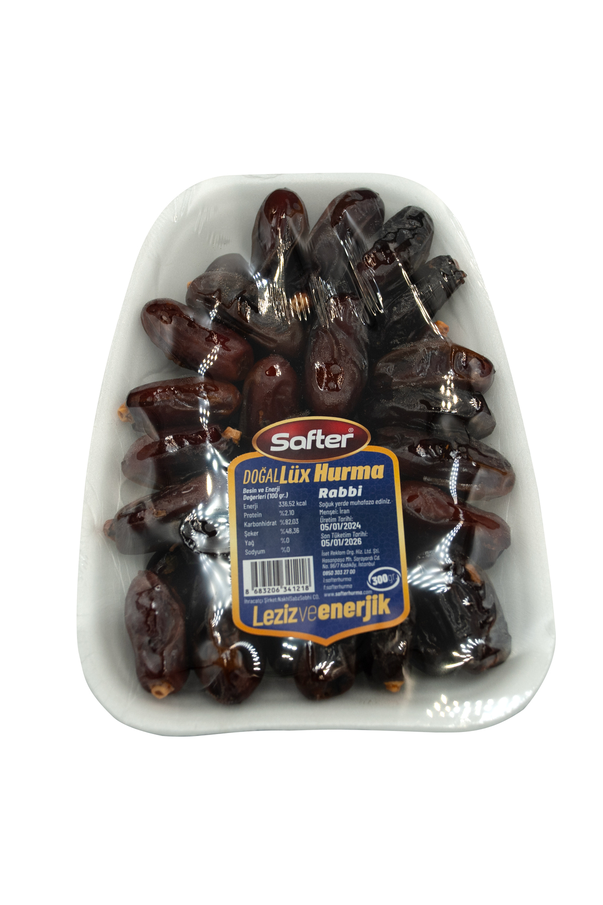 SAFTER Taze Rabbi Hurma, 300 gr. (Köpük paket) Fiyatı, Yorumları Trendyol