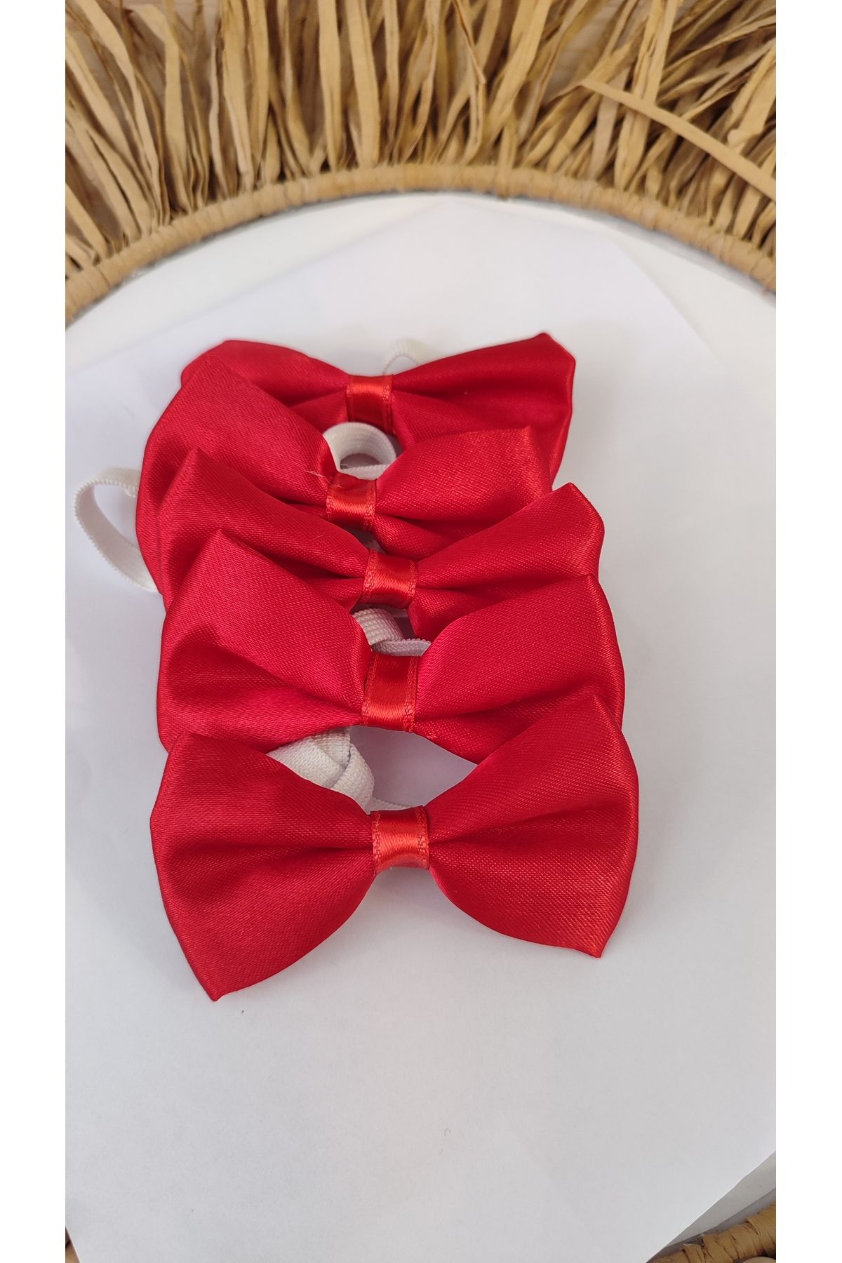 Monkabox Papion Roșu Copii 23 Aprilie 29 Octombrie 5 Buc Masculin - Single Dimension