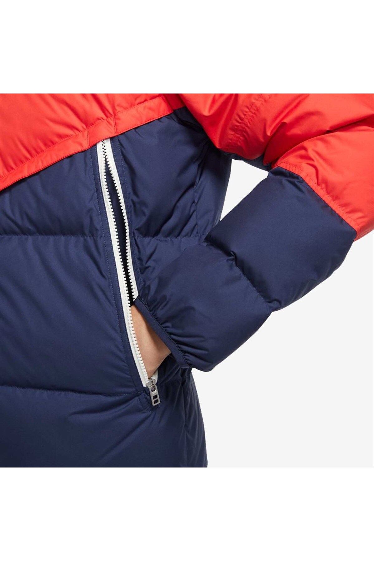 Nike red blue jacket sales