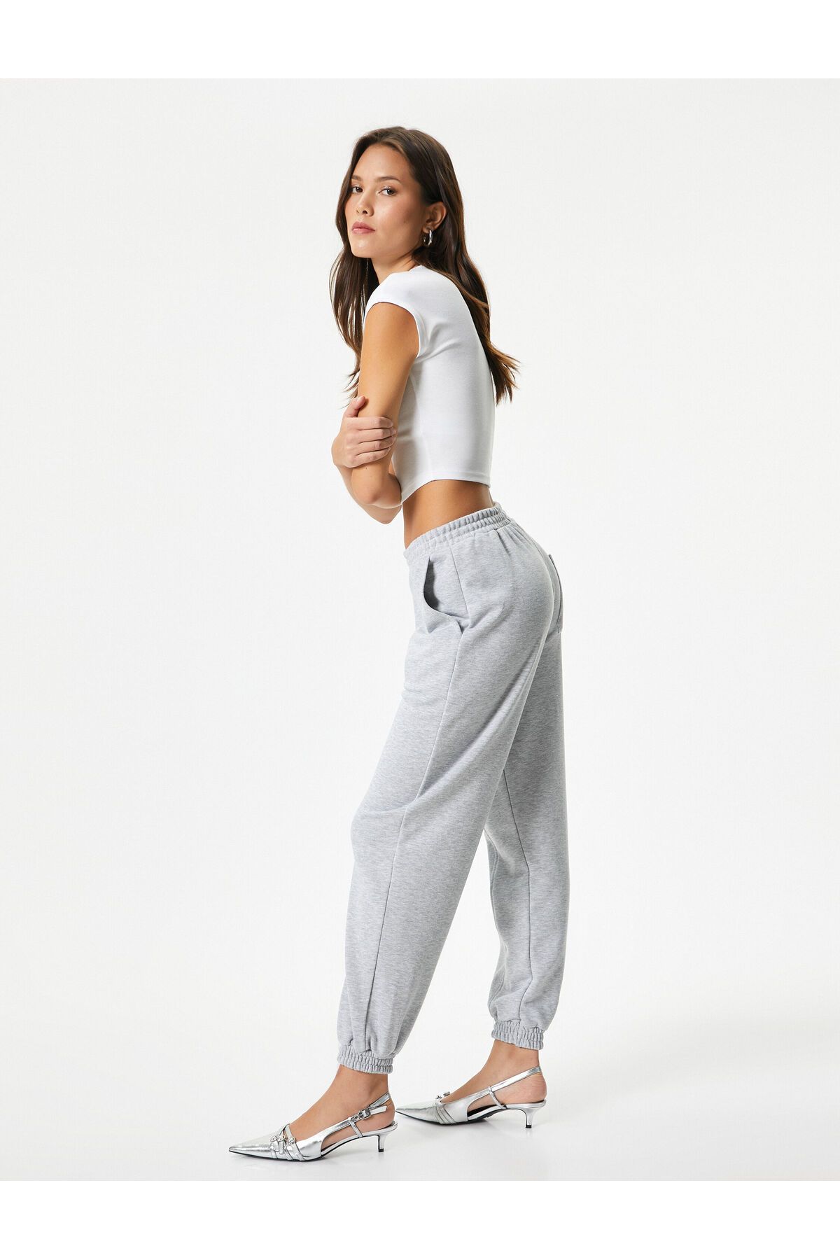 شلوار ورزشی Jogger با کمر و پاهای الاستیک