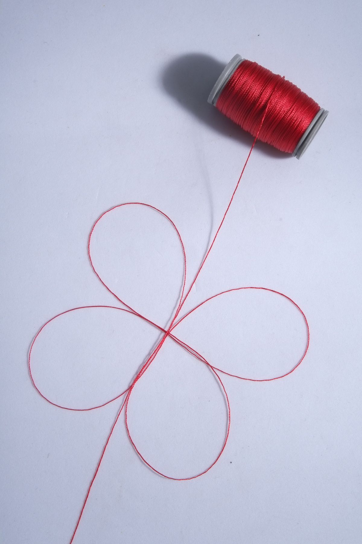 50 Metre Kırmızı Renk 0.3 Mm Ince Tesbih Ipi