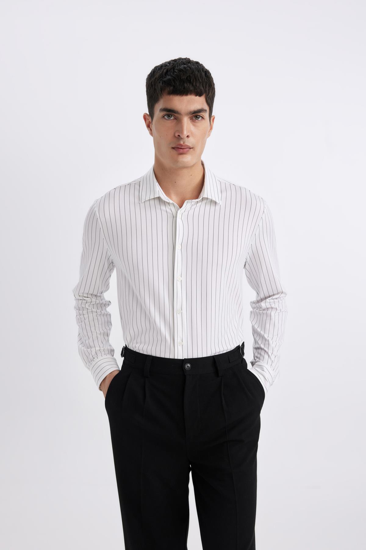 پیراهن مردانه دفاکتو | B6487AX24SP Defacto - Image 3