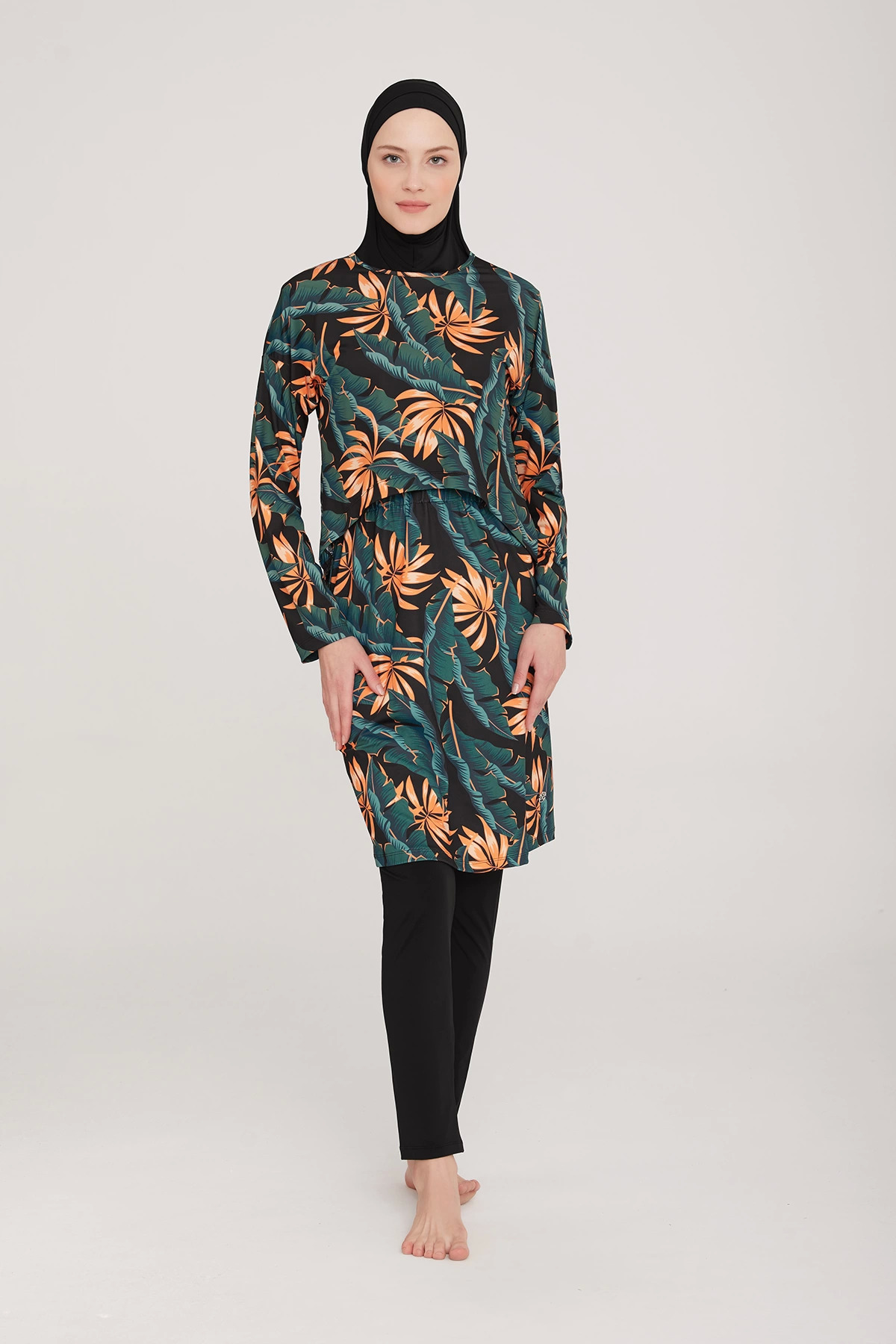 Maresiva Elenora Lycra Long Sleeve Modest Swimsuit