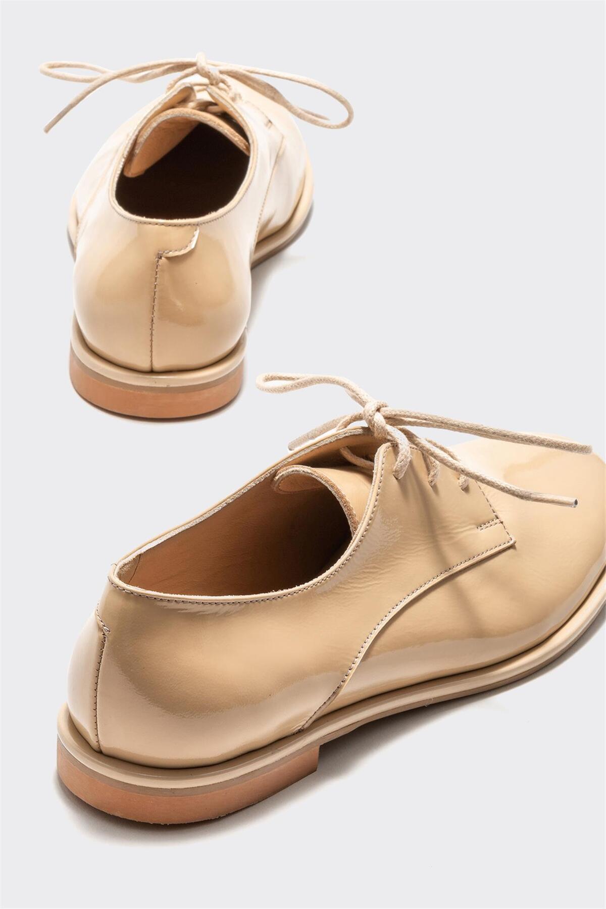 آکسفورد Elle اورجینال زنانه برند ایله ARIAS Natural Leather Women's Oxfrod - تصویر 4