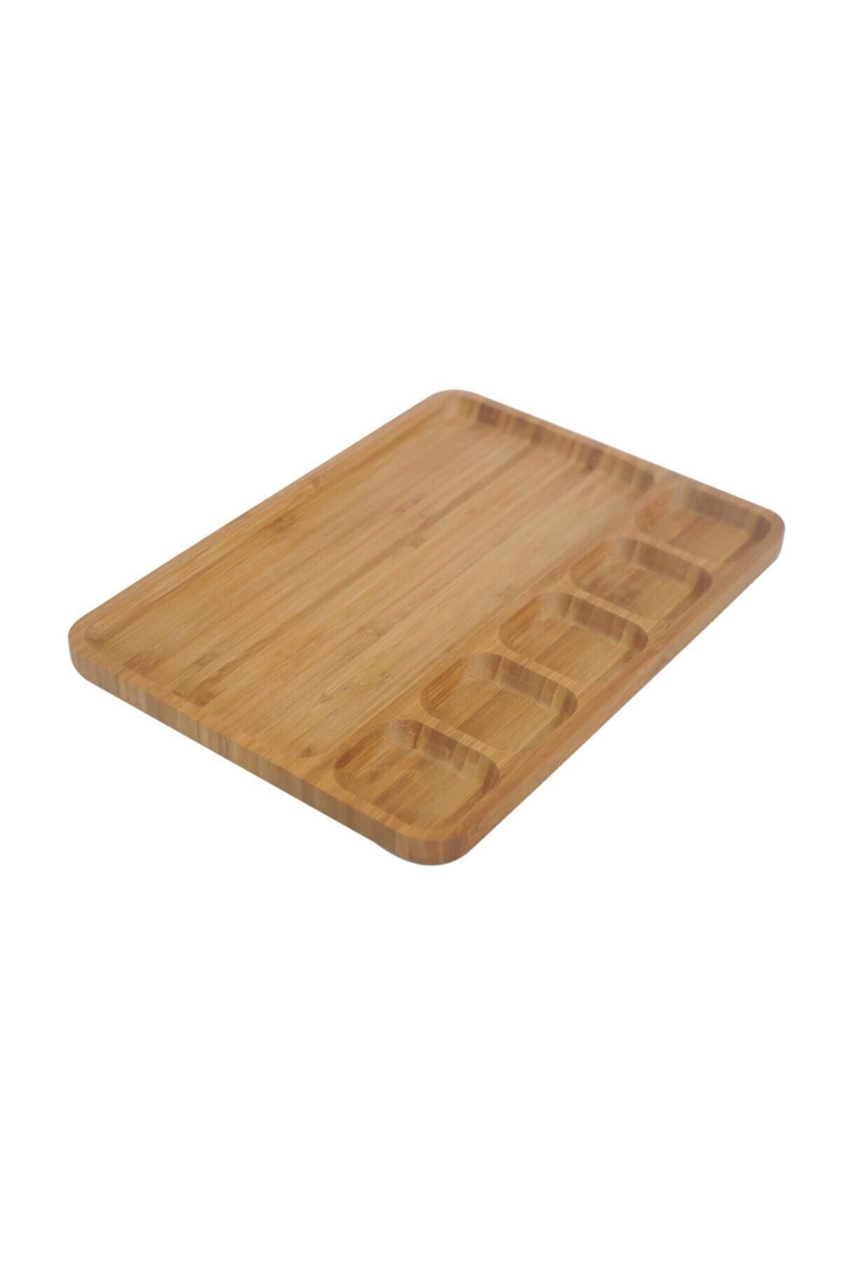 Bambum-Carlin 6 Compartment Serving Plate B2393 2