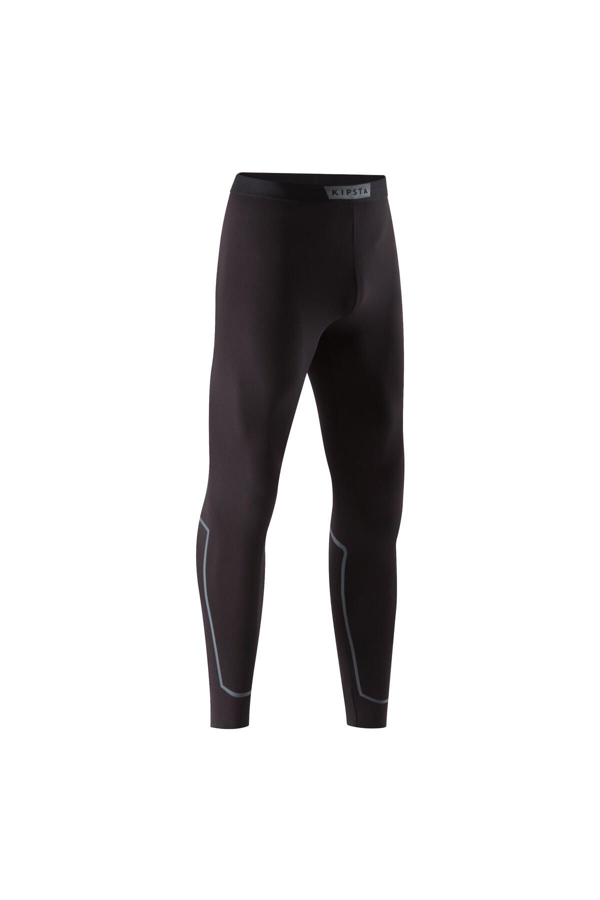 Decathlon Adult Football Leggings Underwear - Black - Keepconfort