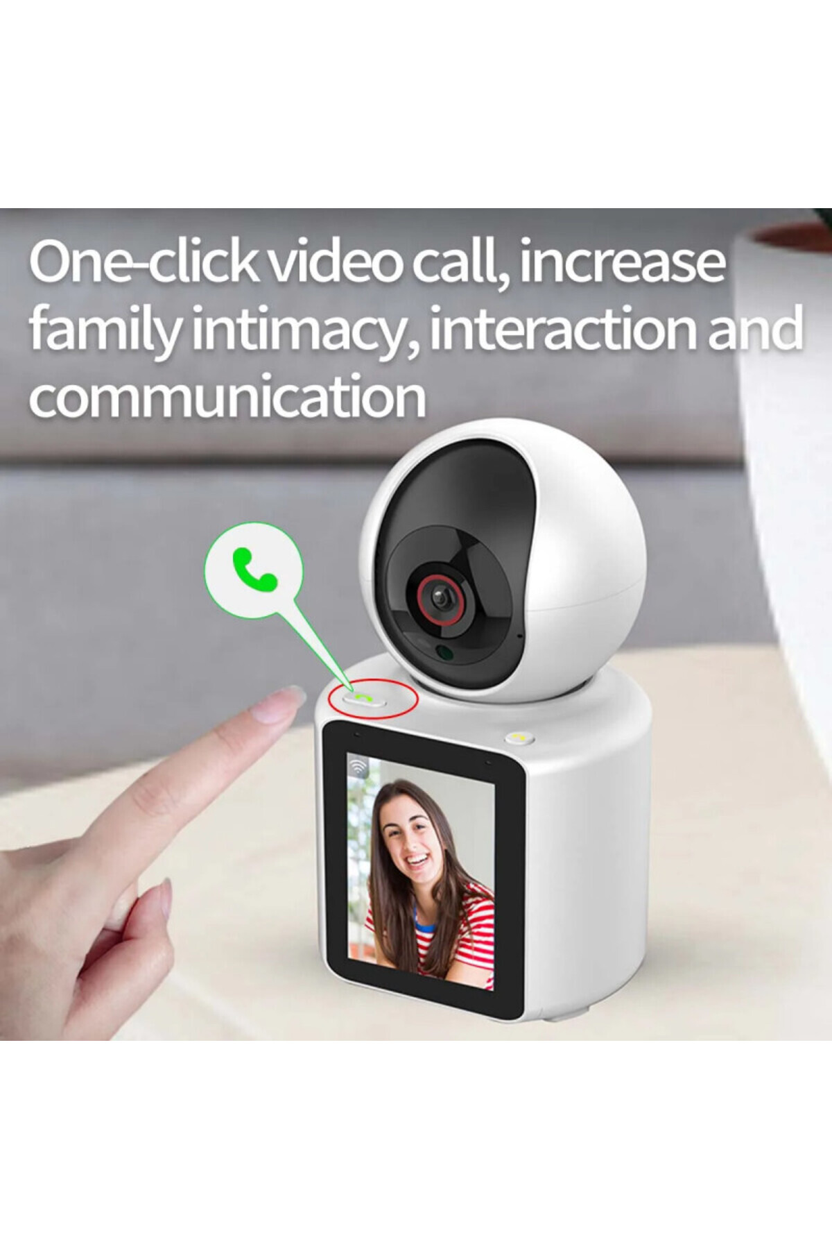 yoosee YS-15 Pon Monitörlü 5mp Ultra HD 4K  Gece görüşlü iki yönlü sesli ve görüntülü Bebek Kamerası fotoğrafı 5 (önizleme)