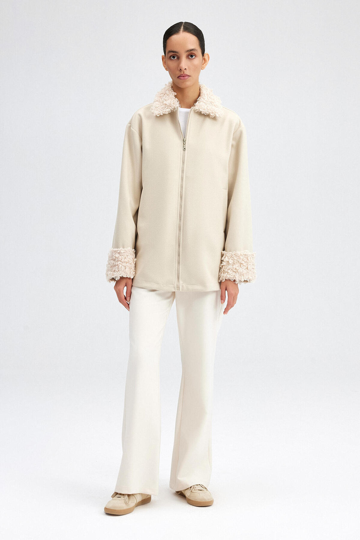 FURRY THIN CACHET COAT