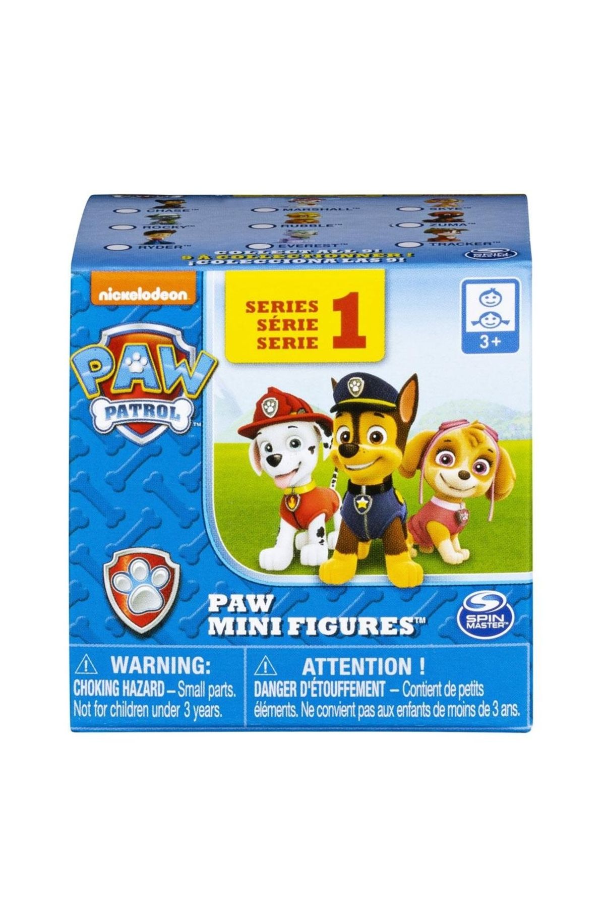 Mini paw clearance patrol figurines