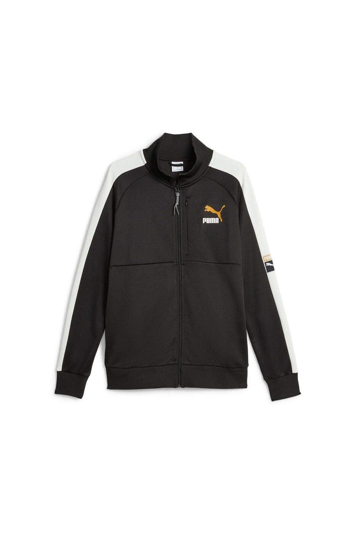 Black and clearance white puma jacket