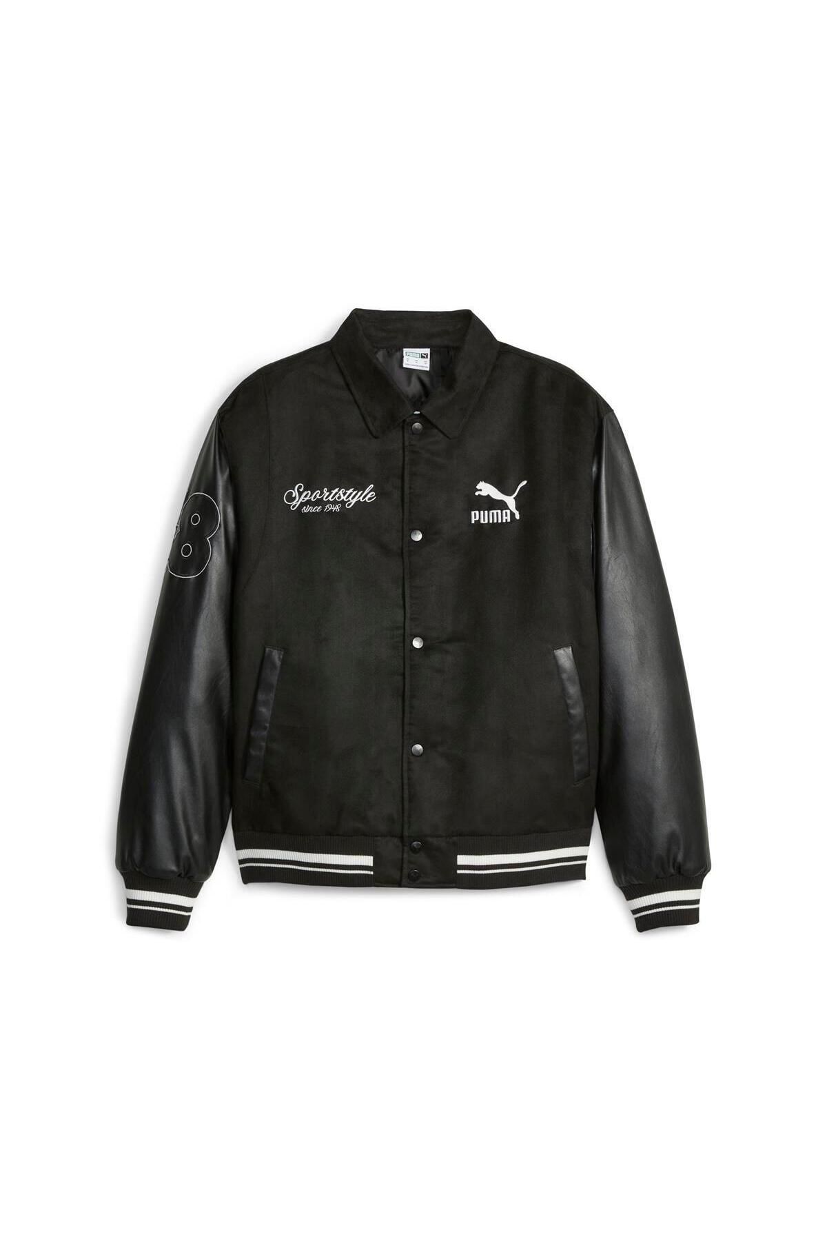 Puma satin bomber jacket best sale