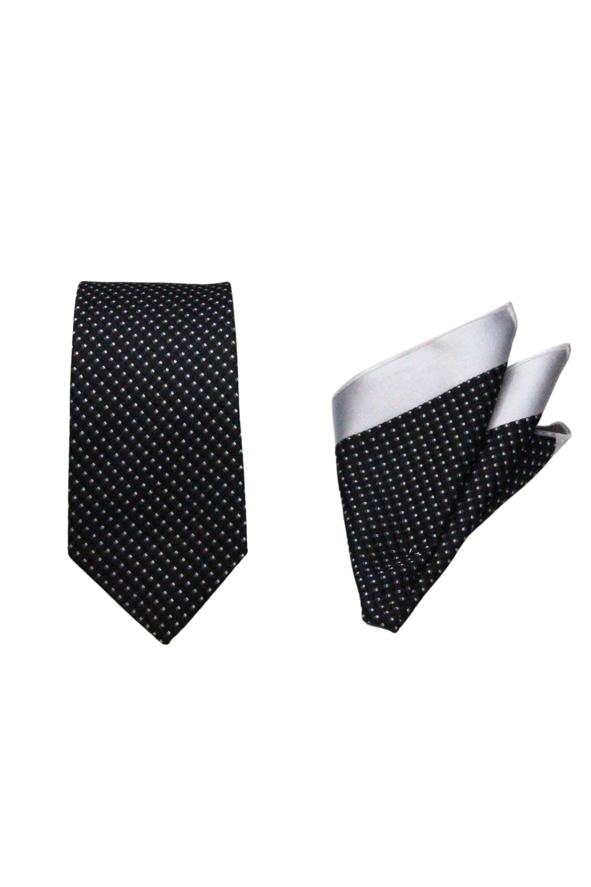 کراوات مردانه مشکی Elegante Cravatte | KTLPRM4 اورجینال - تصویر 5